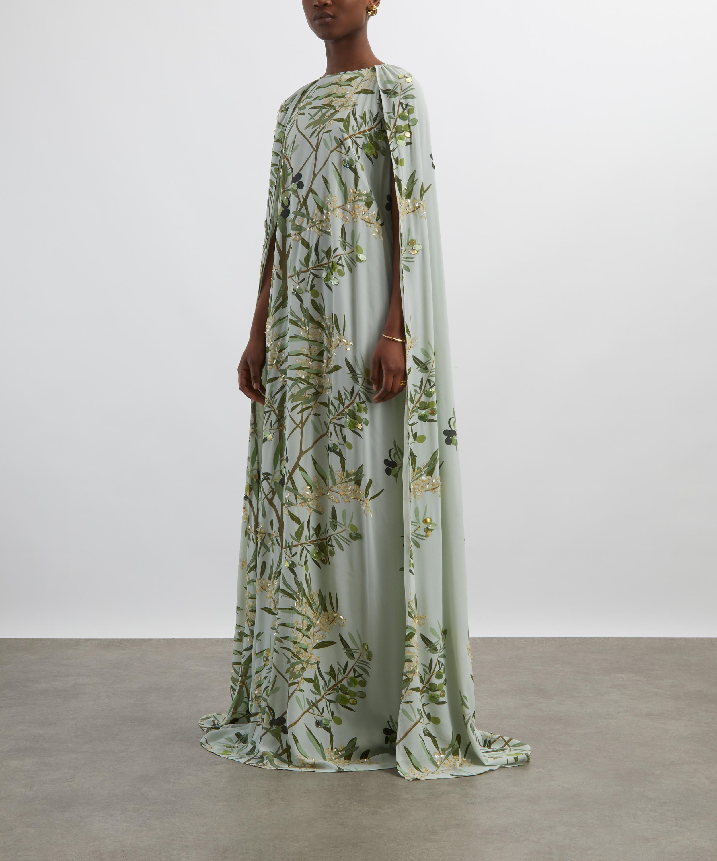 Bernadette - Olive Tree Minnie Embroidered Dress image number 2