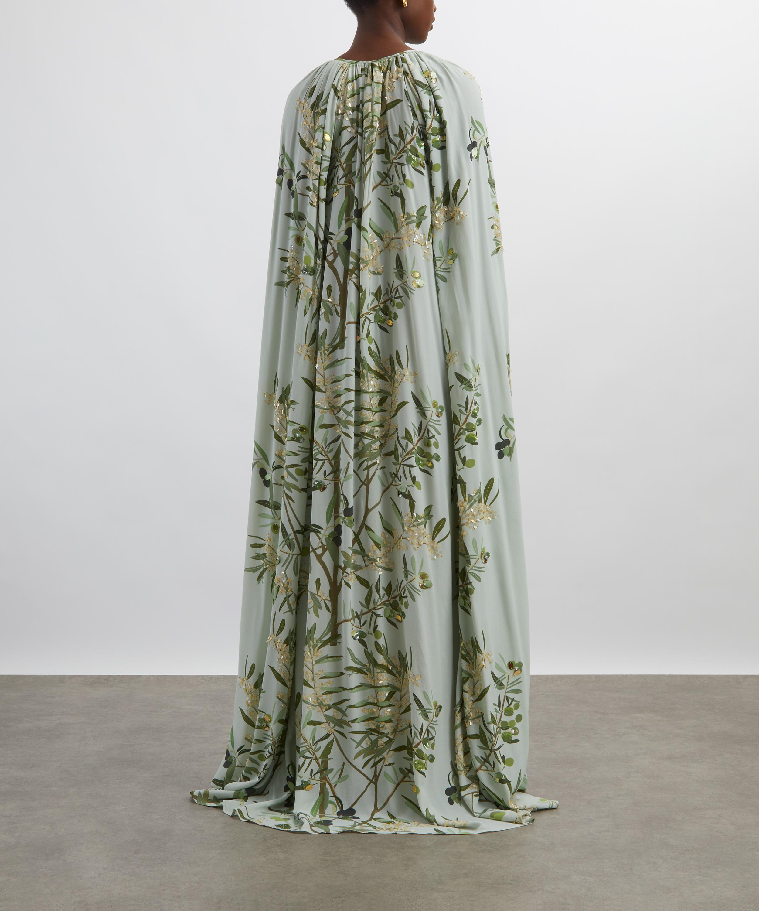 Bernadette - Olive Tree Minnie Embroidered Dress image number 3
