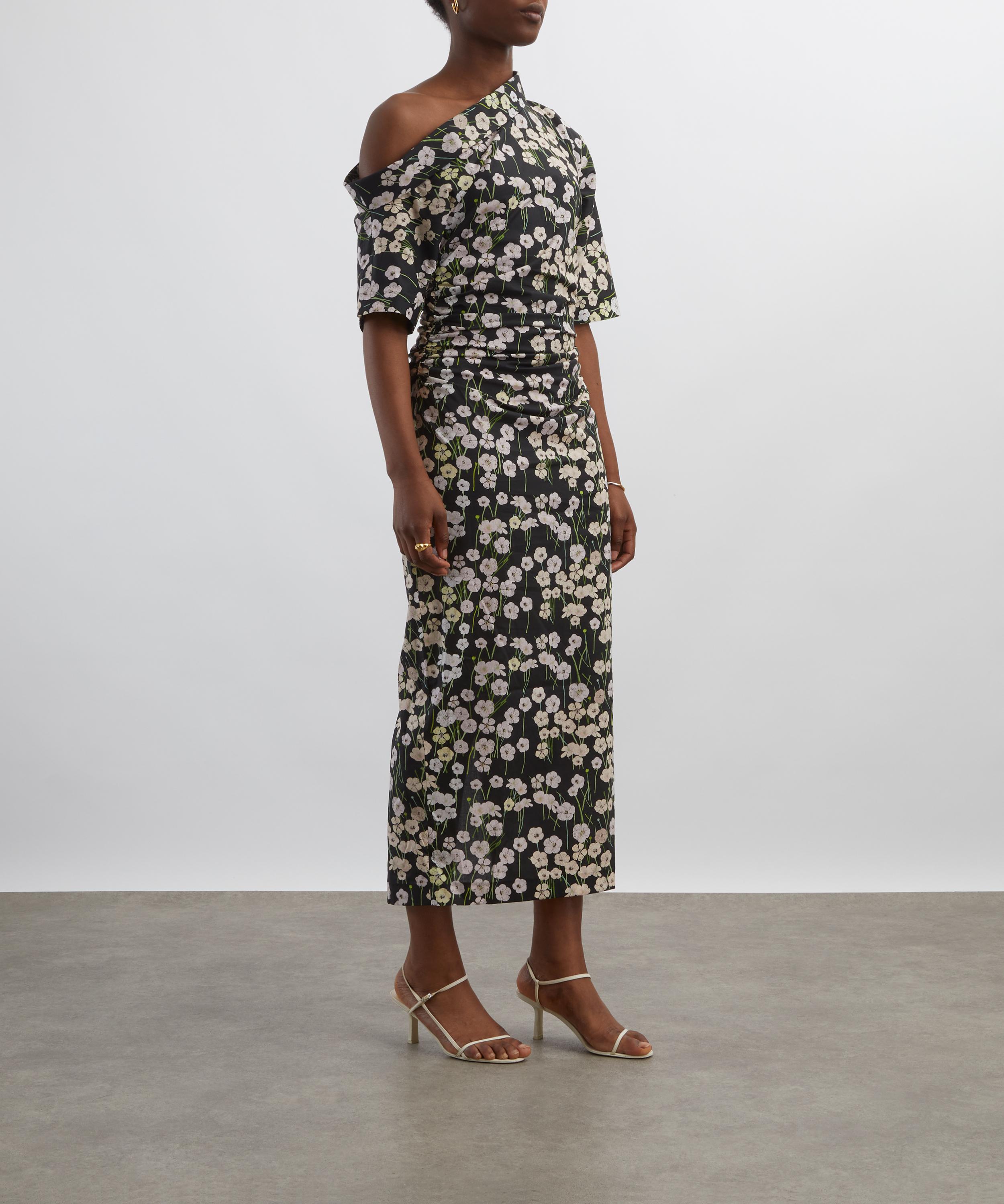 Bernadette - Bowery Black Buttercups Dress image number 2