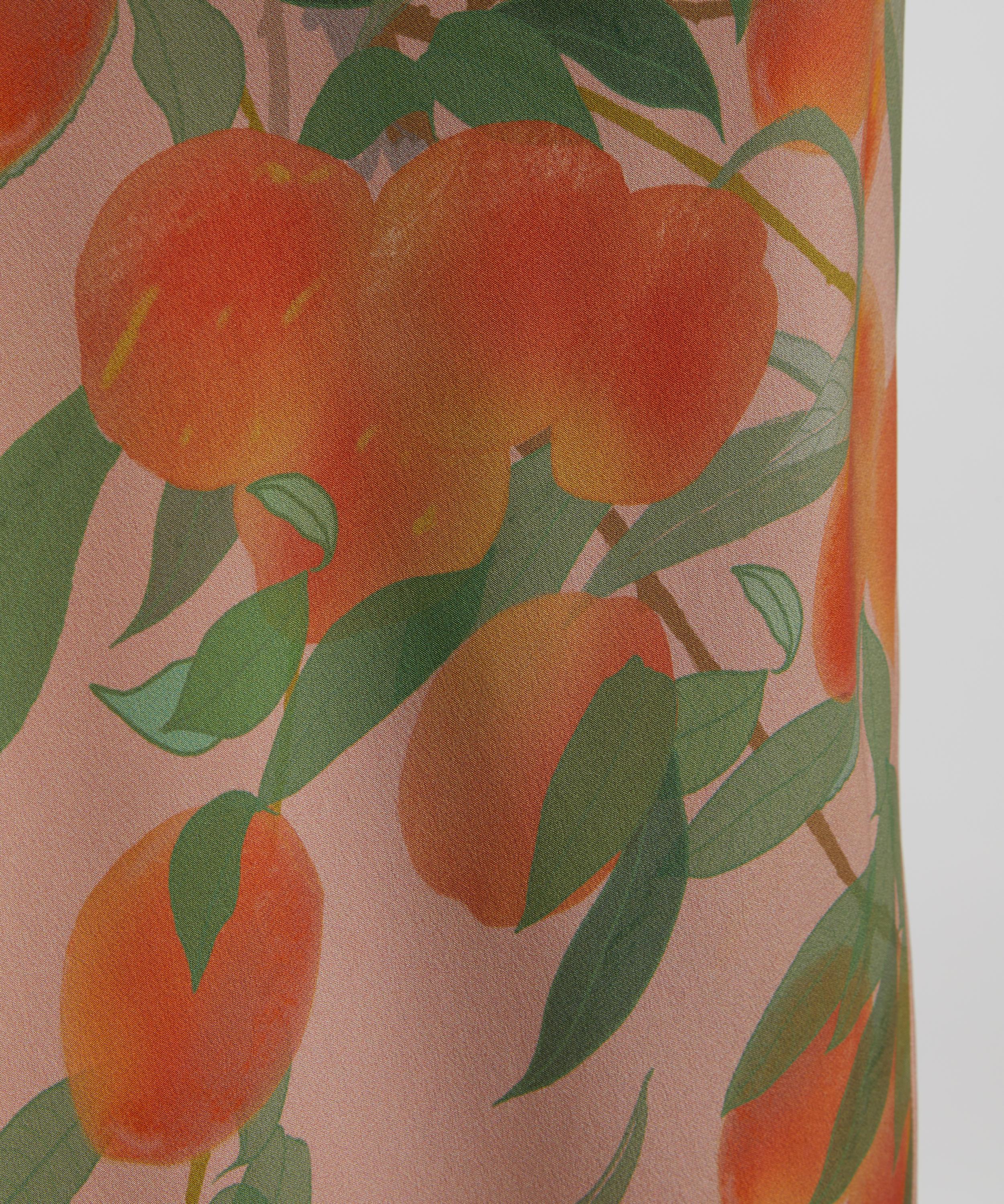 Bernadette - Peachtree Emily Silk Maxi Skirt image number 4