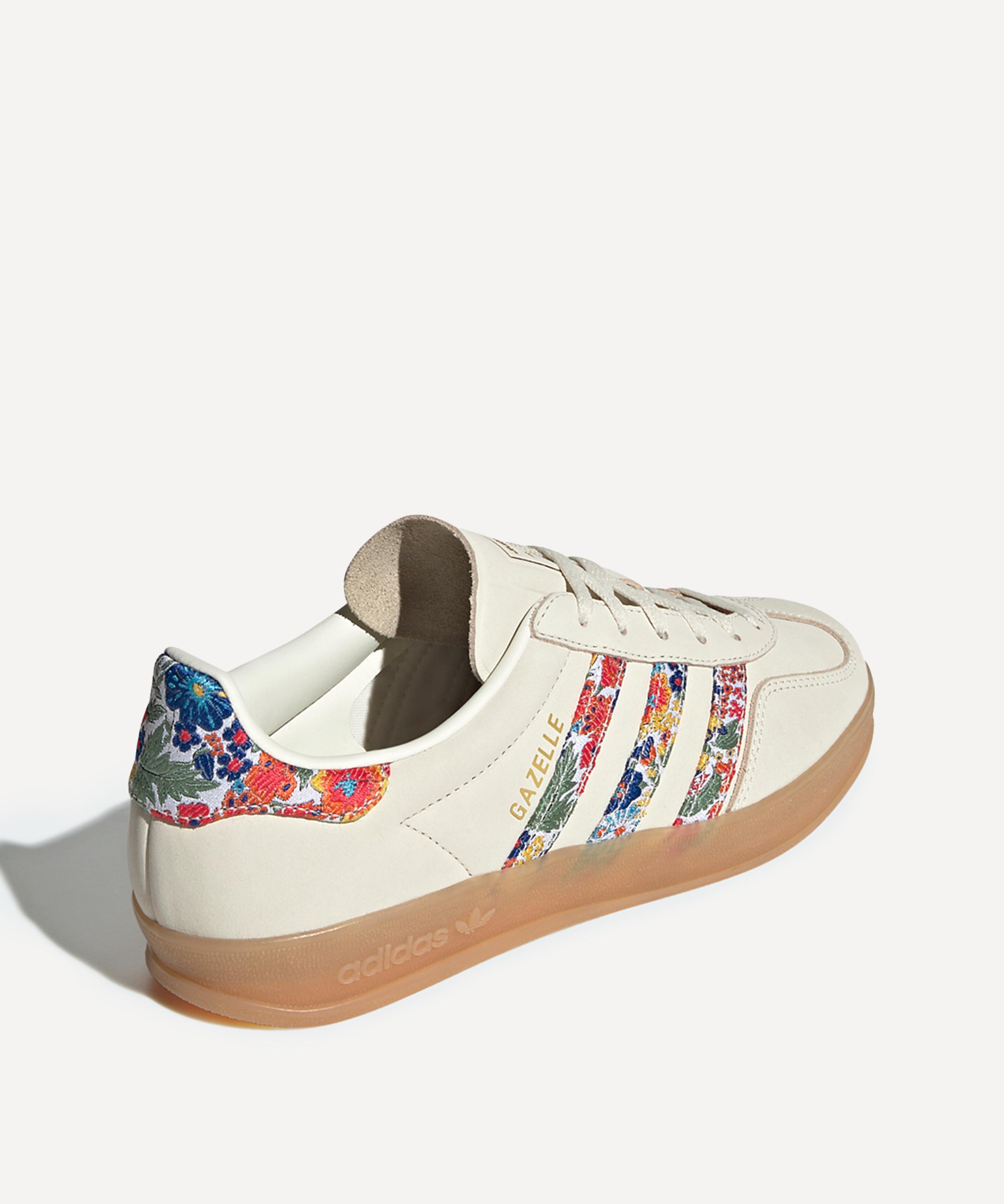 Adidas - x Liberty London Gazelle Indoor Shoes image number 4