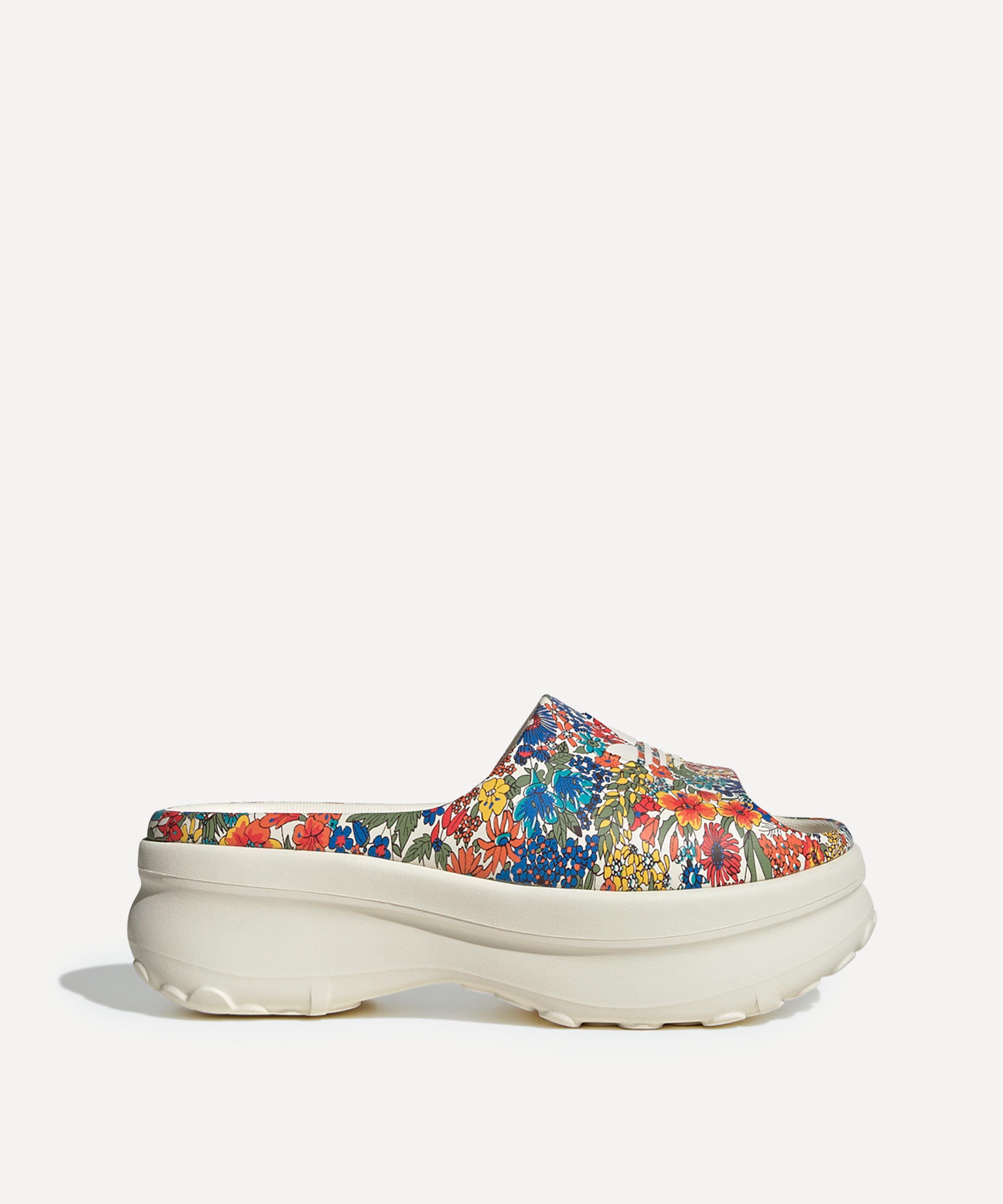 Adidas - x Liberty London Adifom Stan Slide Shoes image number 2