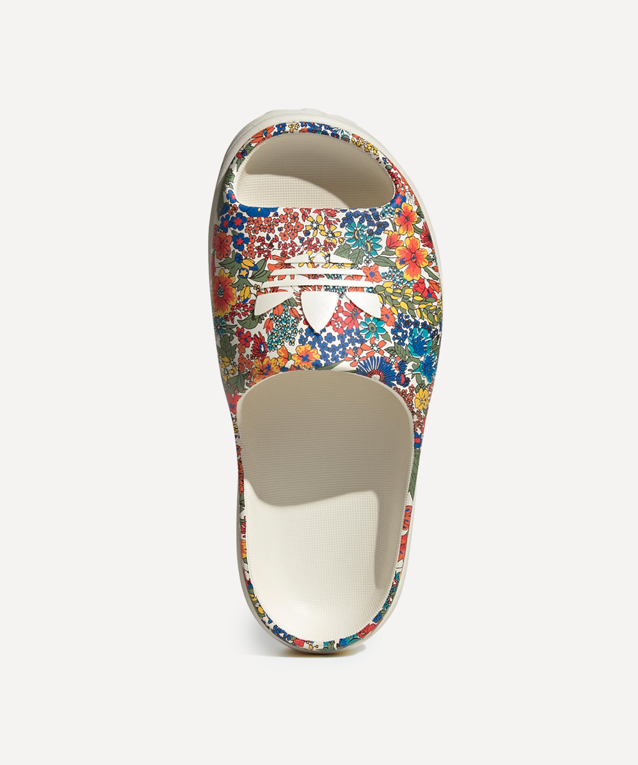 Adidas - x Liberty London Adifom Stan Slide Shoes image number 4