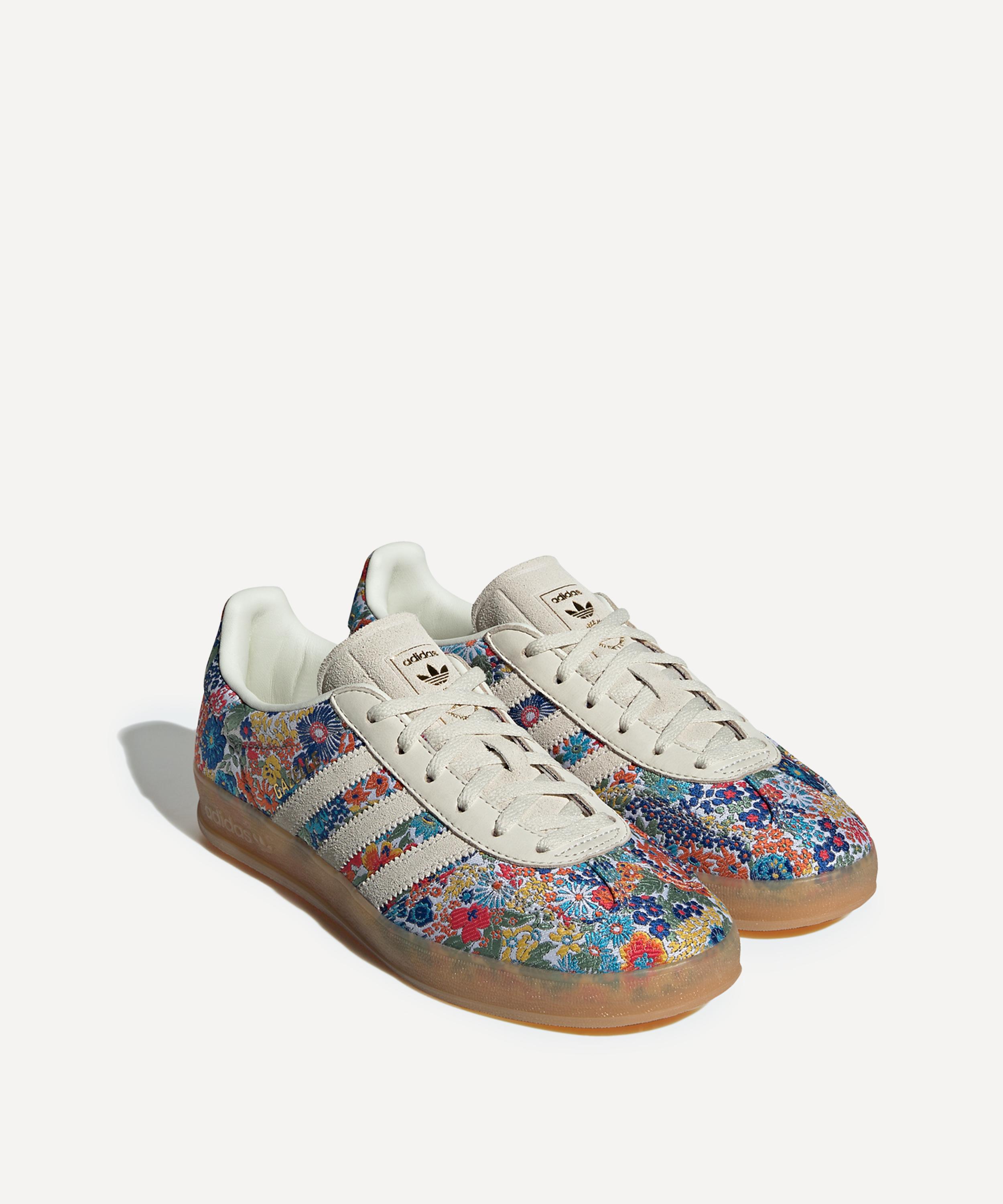 Adidas - x Liberty London Gazelle Indoor Shoes image number 4