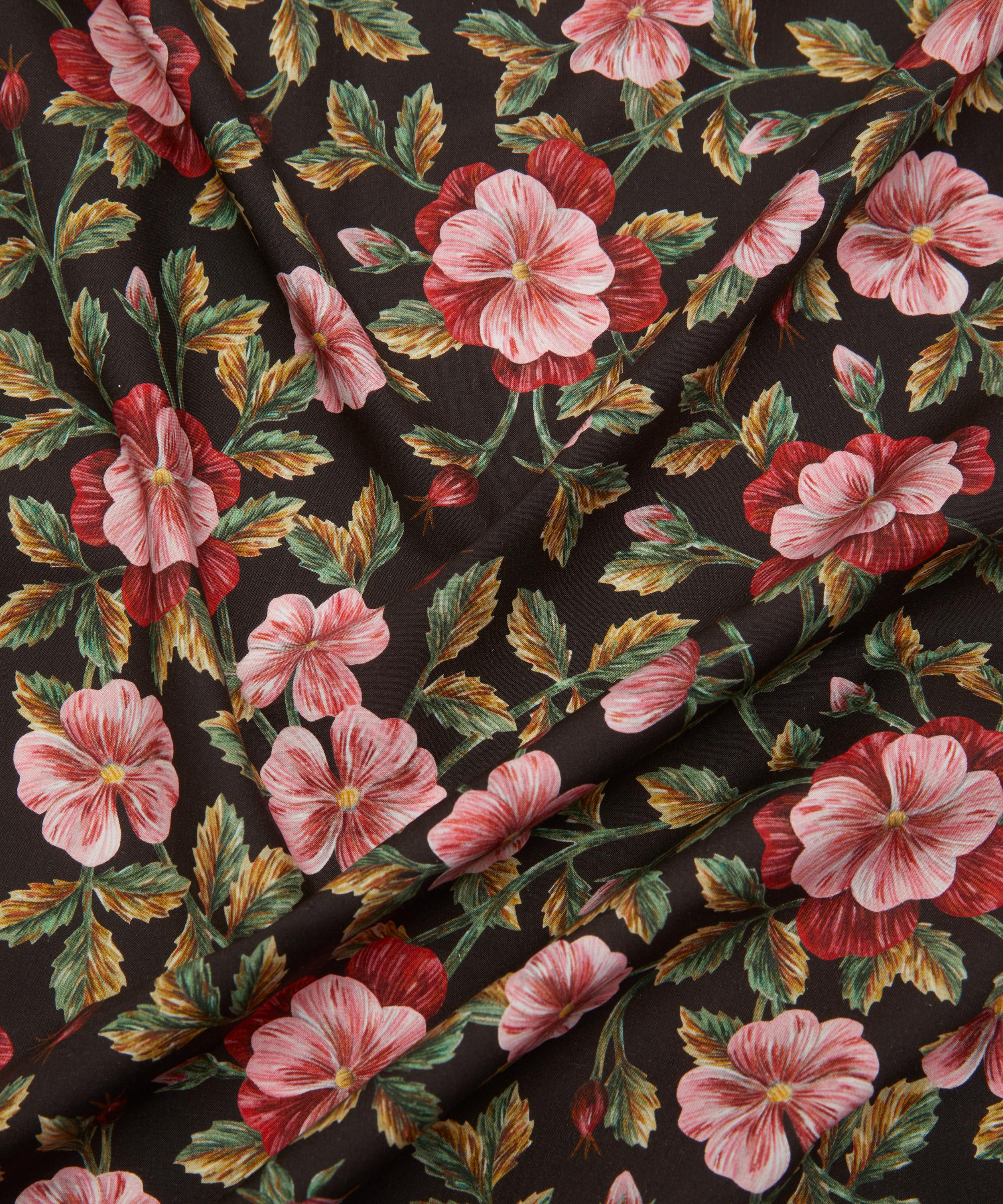 Liberty Fabrics - Embroidered Botanical Cotton Poplin image number 3