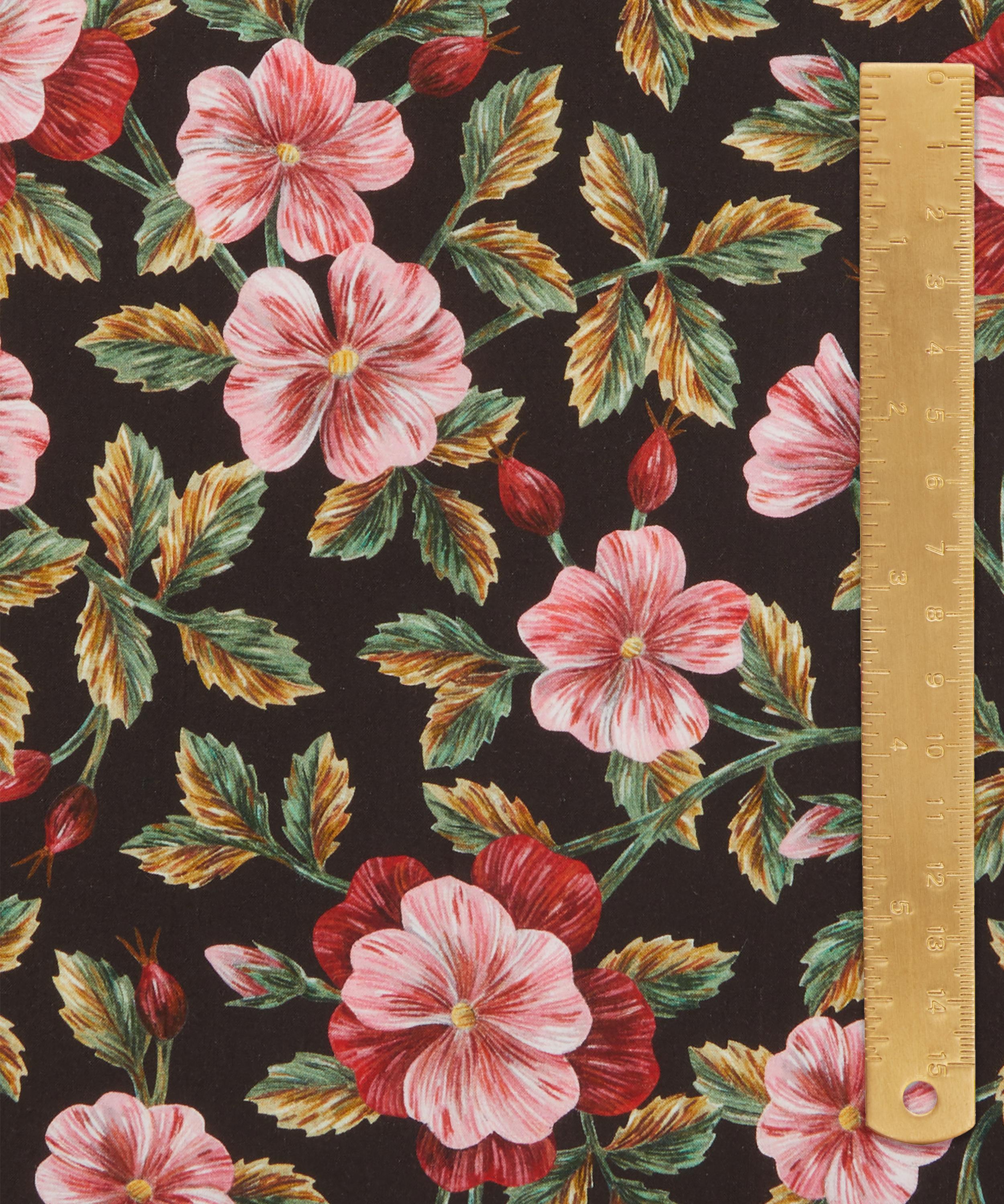 Liberty Fabrics - Embroidered Botanical Cotton Poplin image number 4