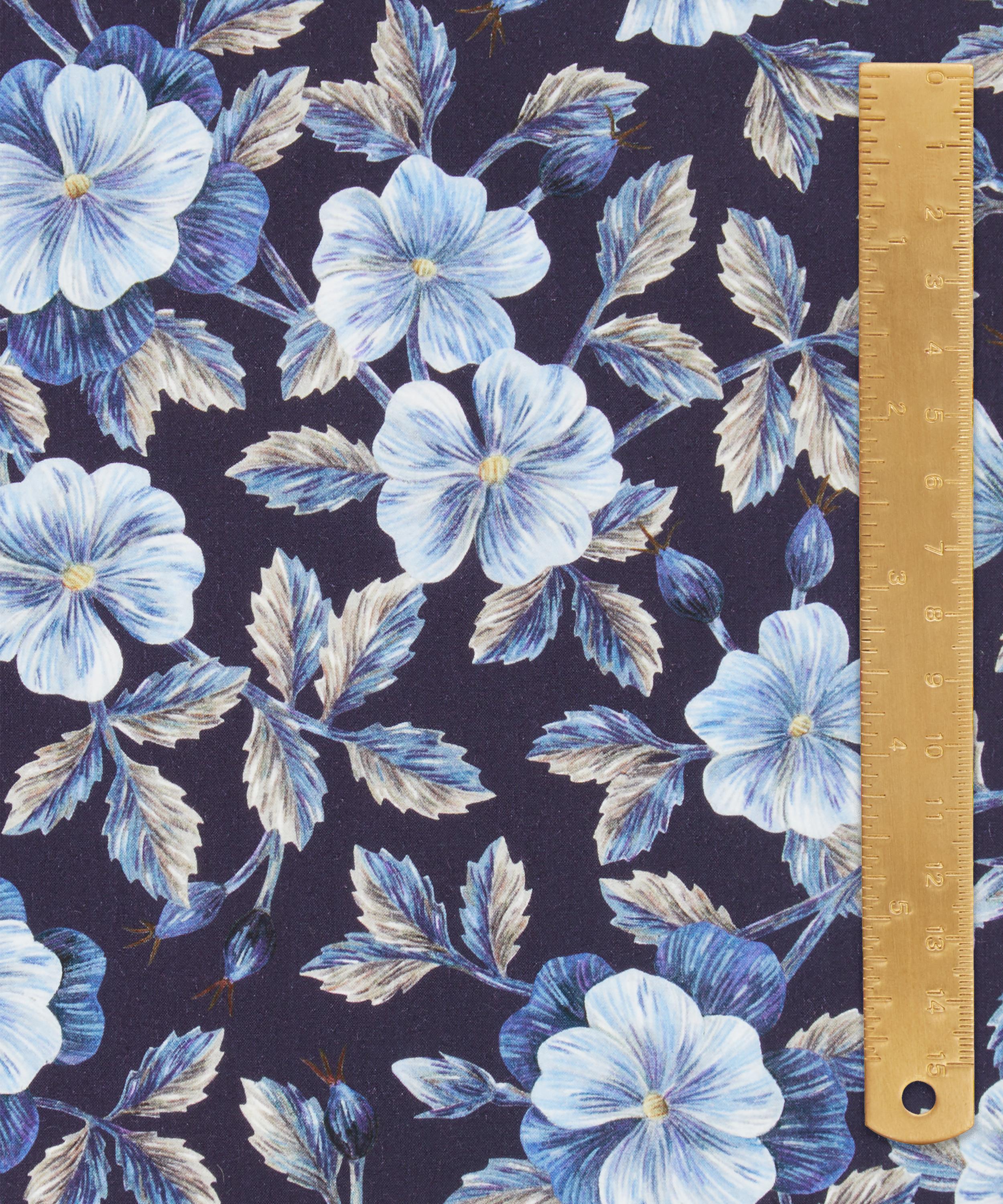 Liberty Fabrics - Embroidered Botanical Cotton Poplin image number 4