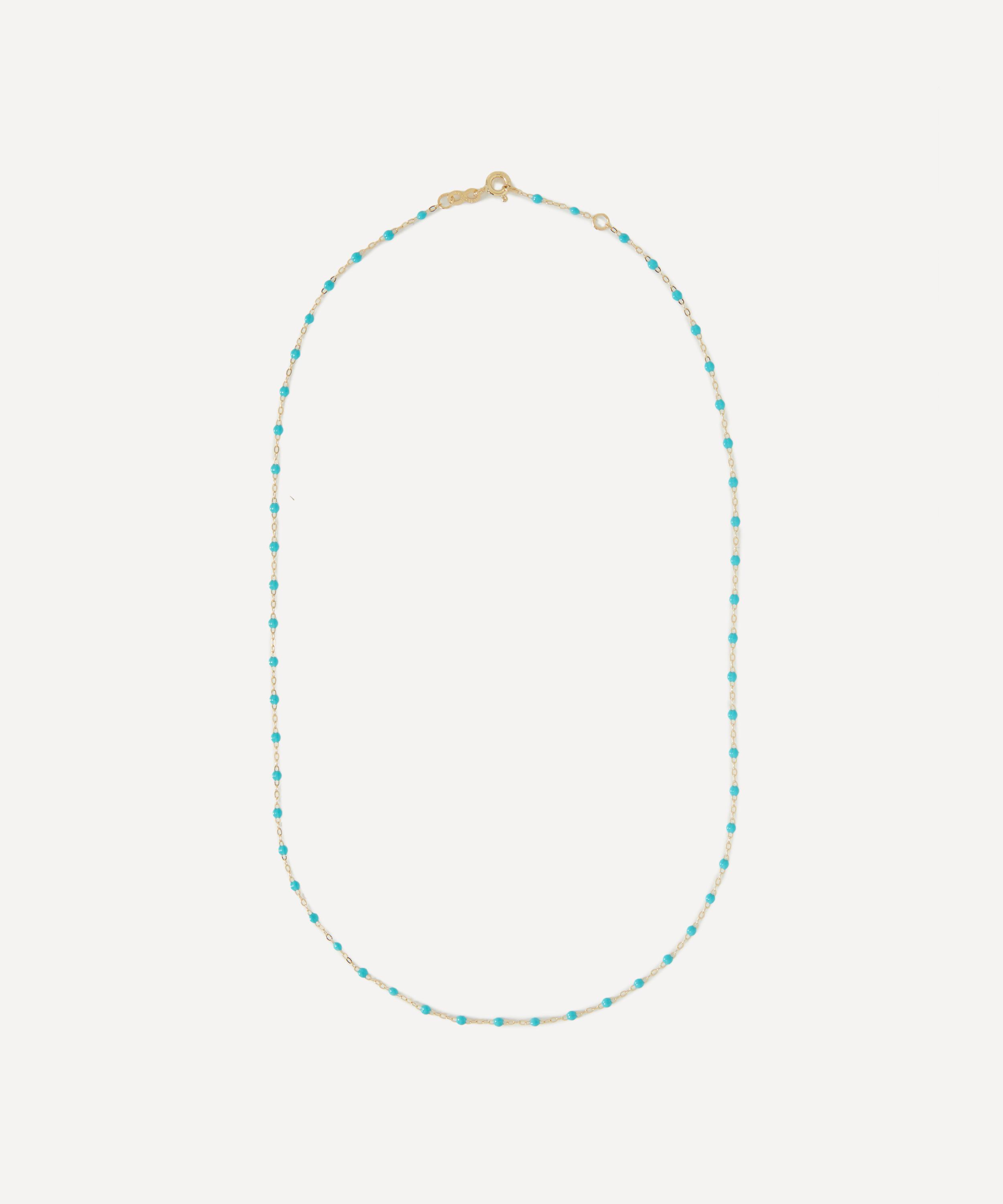 Gigi Clozeau - 18ct Gold Classic Gigi Resin Bead Necklace