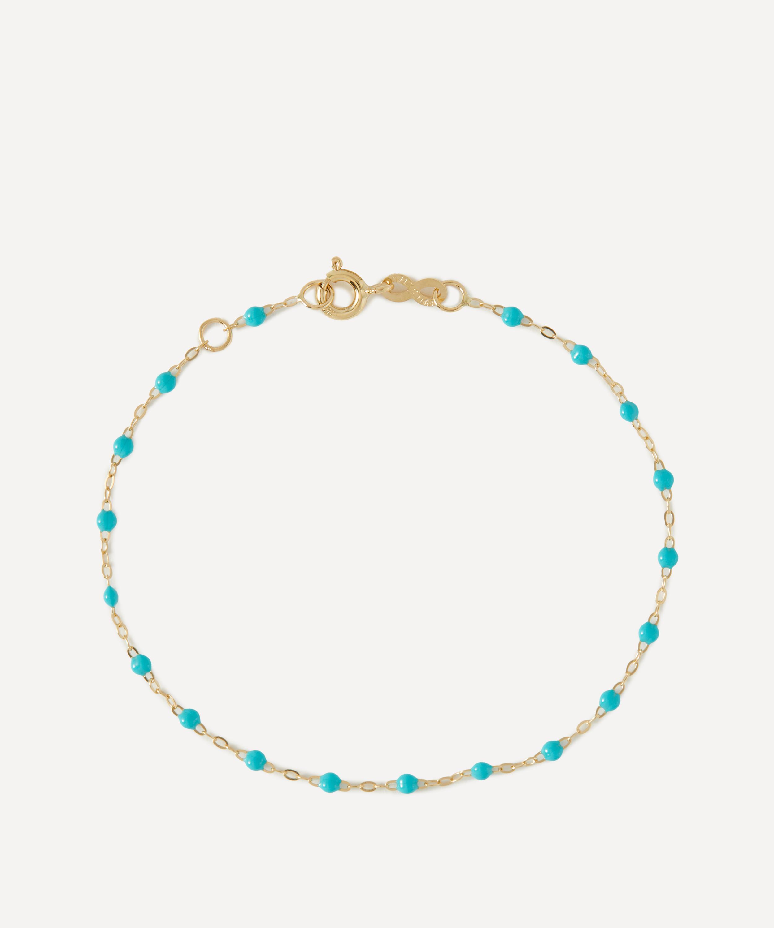Gigi Clozeau - 18ct Gold Classic Gigi Resin Bead Bracelet