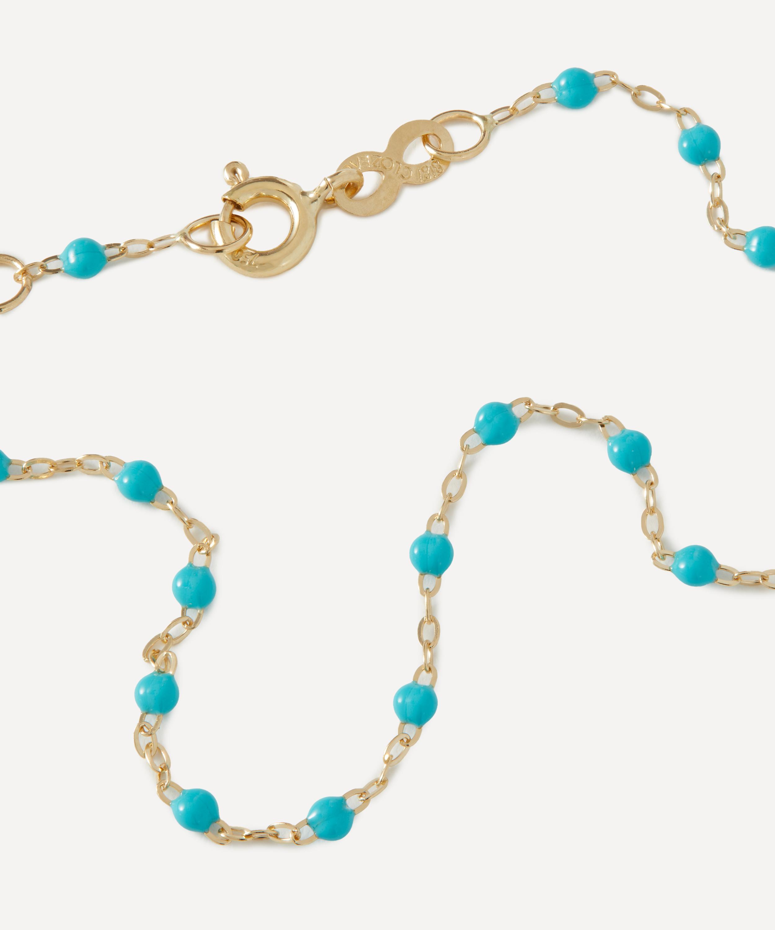 Gigi Clozeau - 18ct Gold Classic Gigi Resin Bead Bracelet image number 1