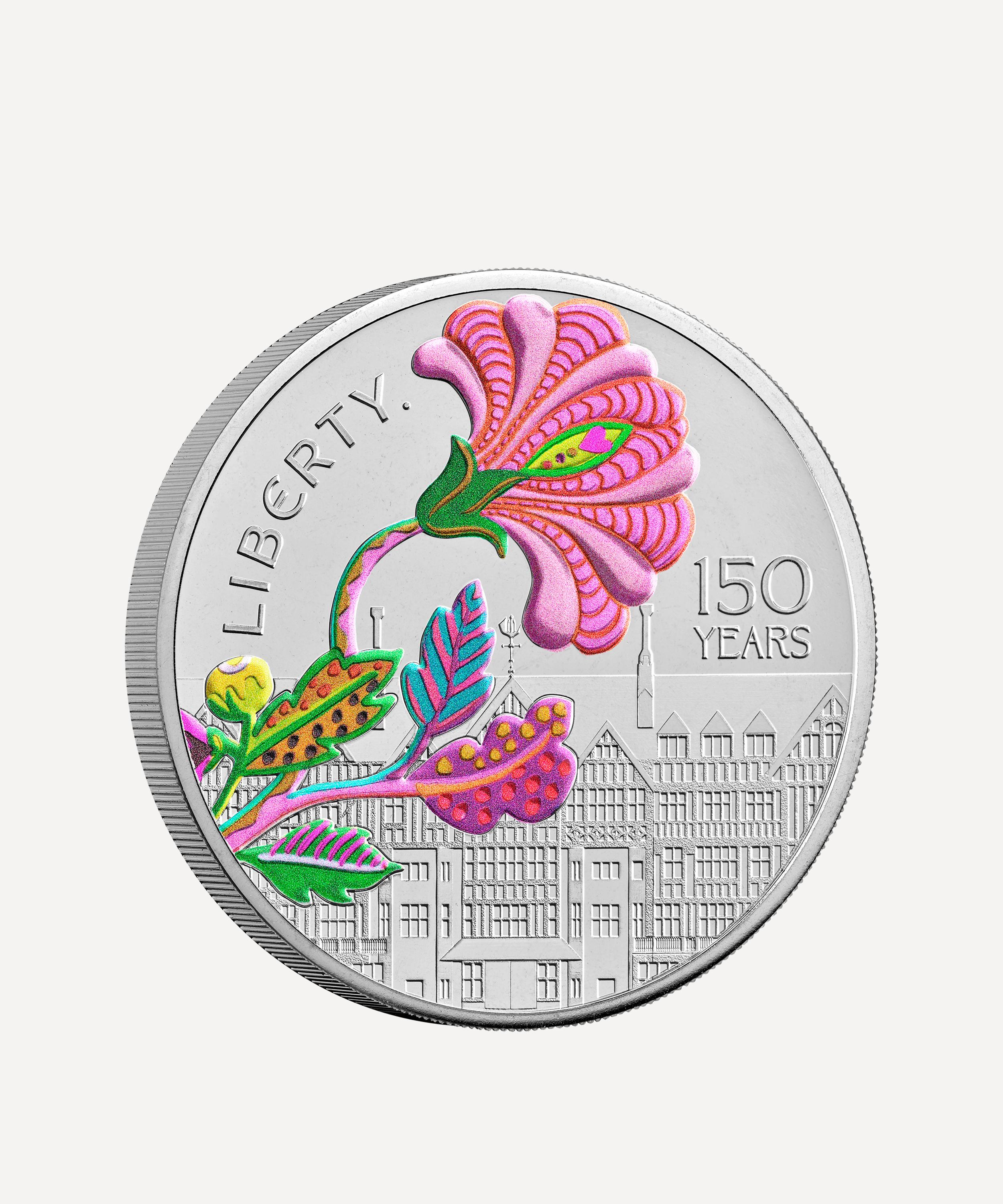 Liberty - Liberty 150th Anniversary Brilliant Uncirculated Colour Coin