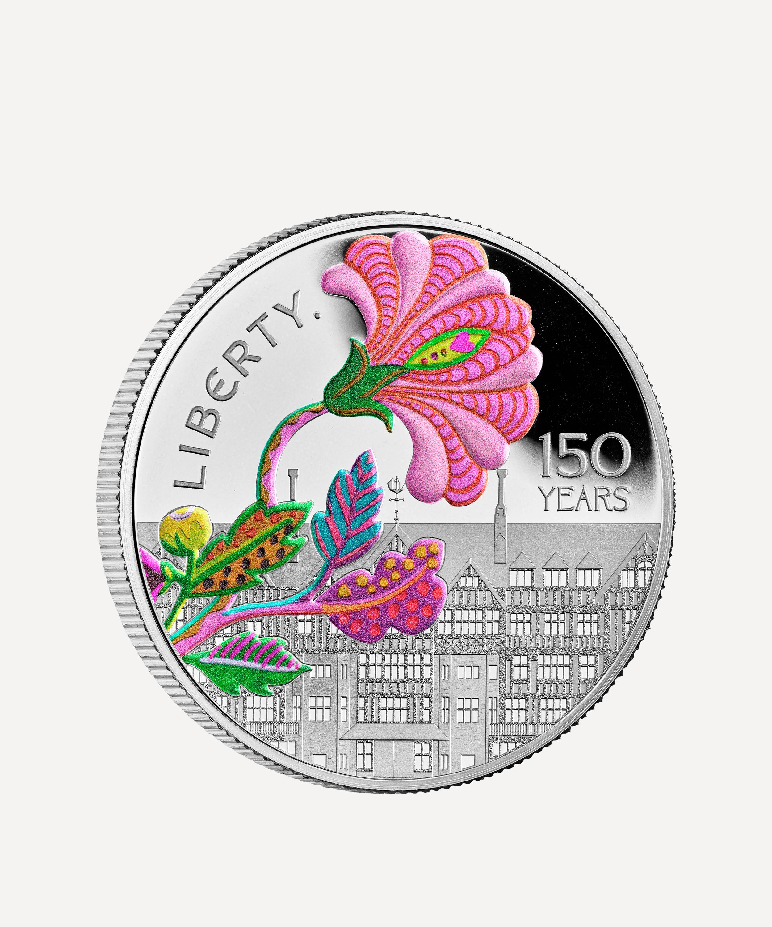 Liberty - Liberty 150th Anniversary Silver Proof Colour Coin