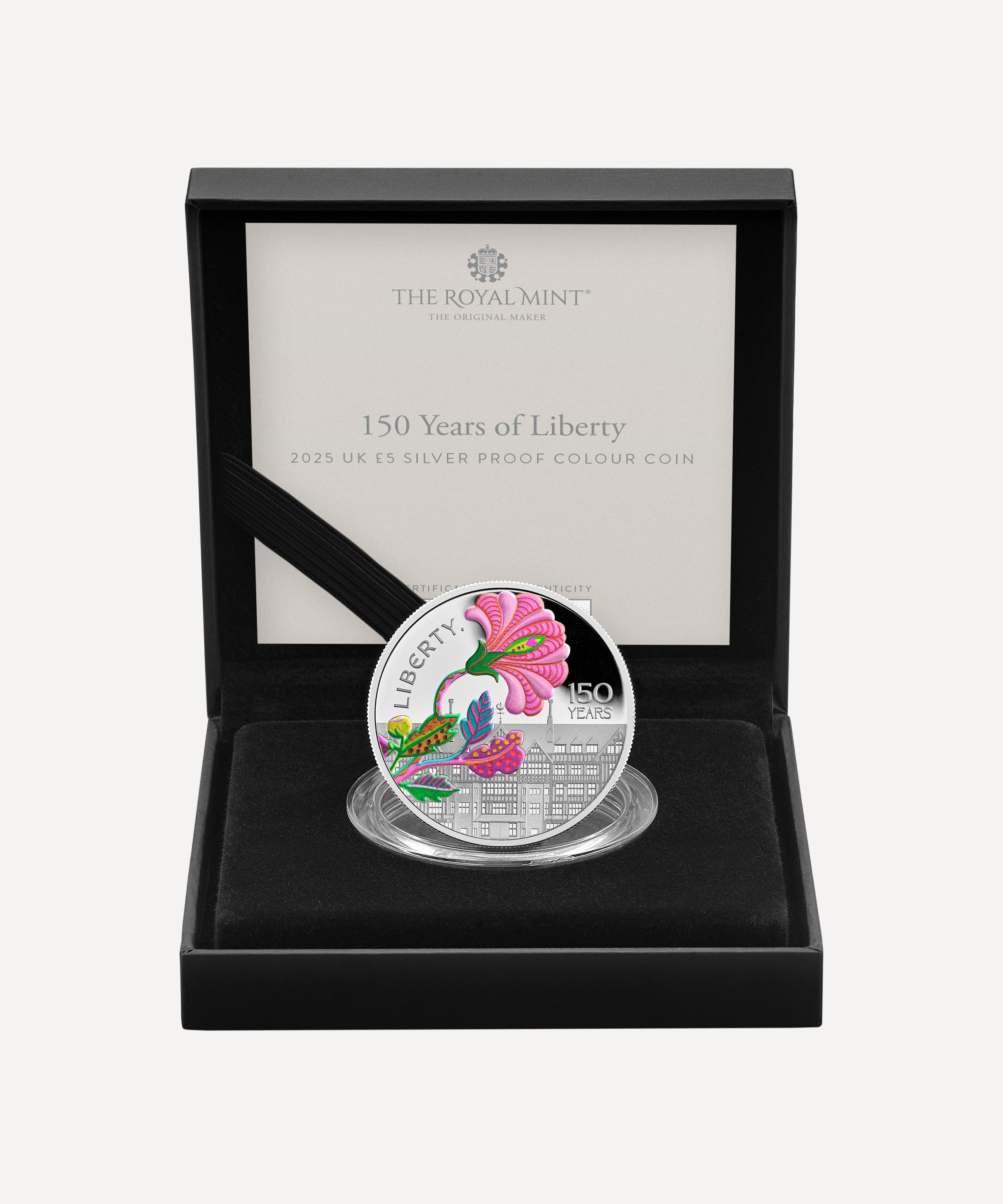 Liberty - Liberty 150th Anniversary Silver Proof Colour Coin image number 2