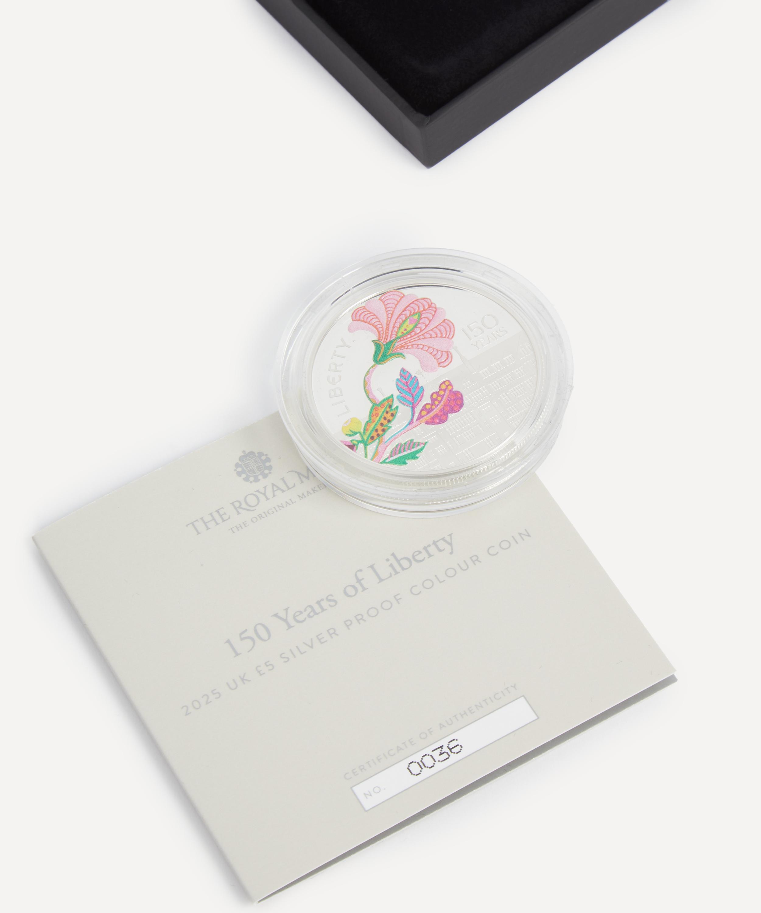 Liberty - Liberty 150th Anniversary Silver Proof Colour Coin image number 5