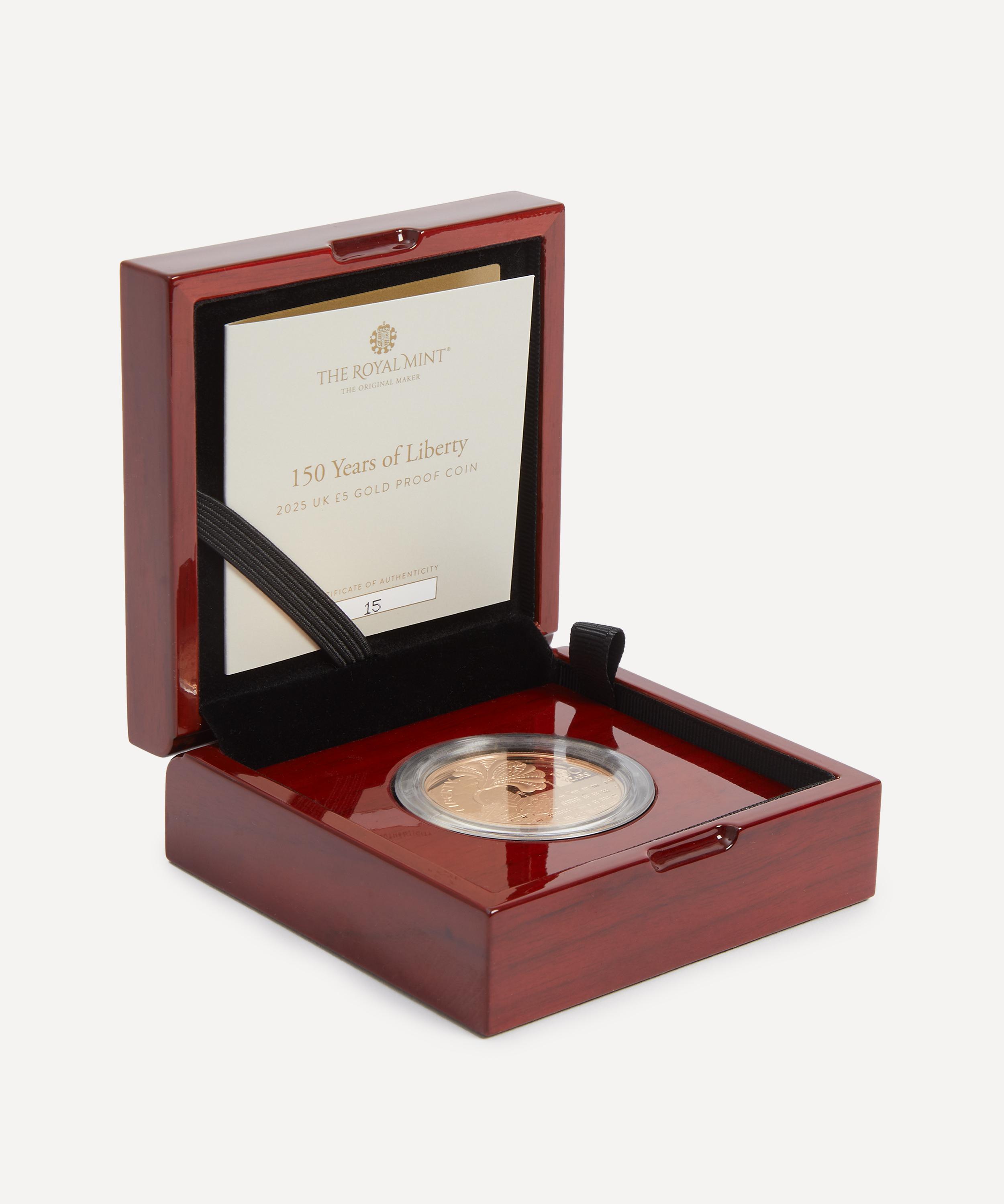 Liberty - Liberty 150th Anniversary Gold Proof Colour Coin image number 0