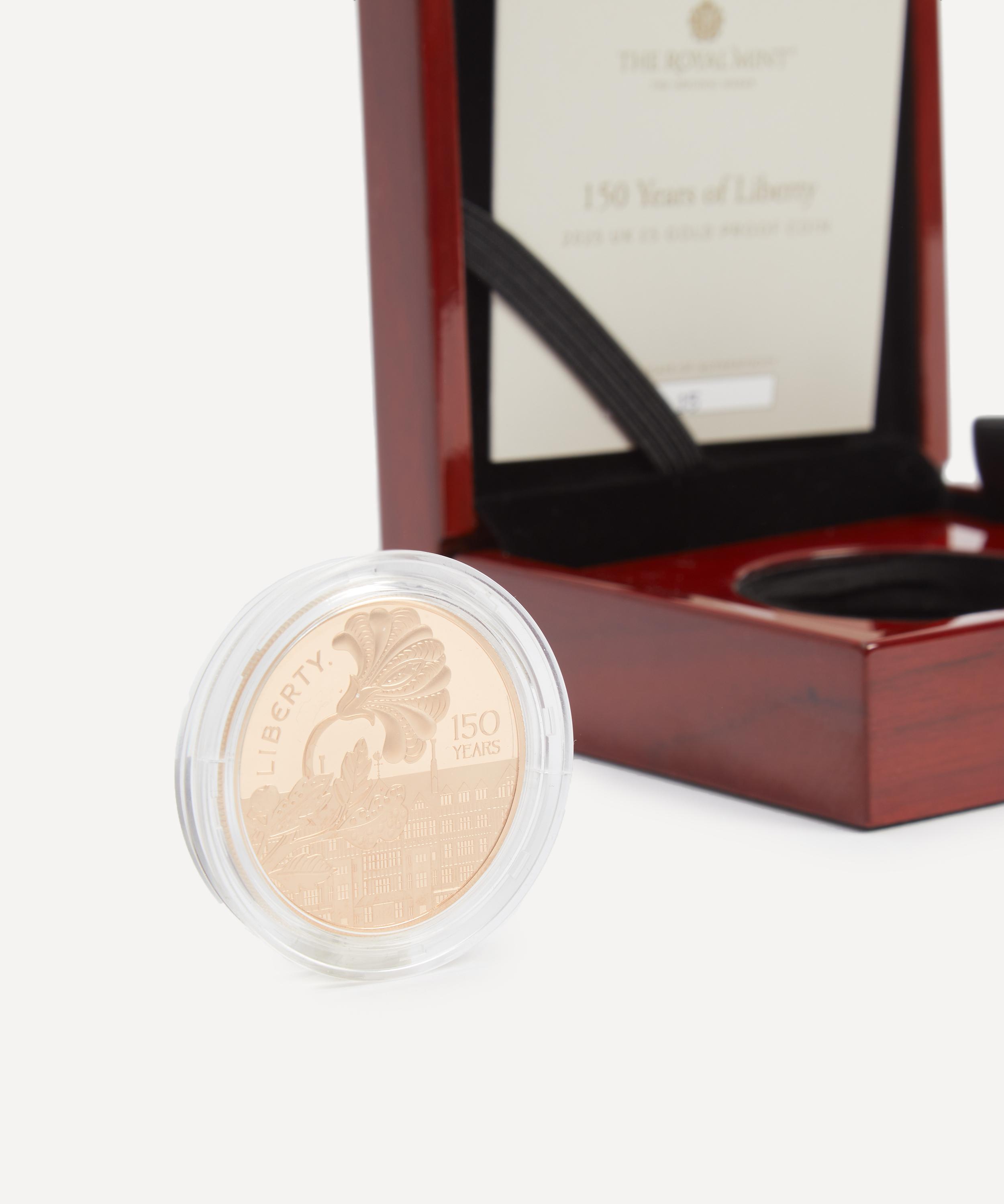 Liberty - Liberty 150th Anniversary Gold Proof Colour Coin image number 3
