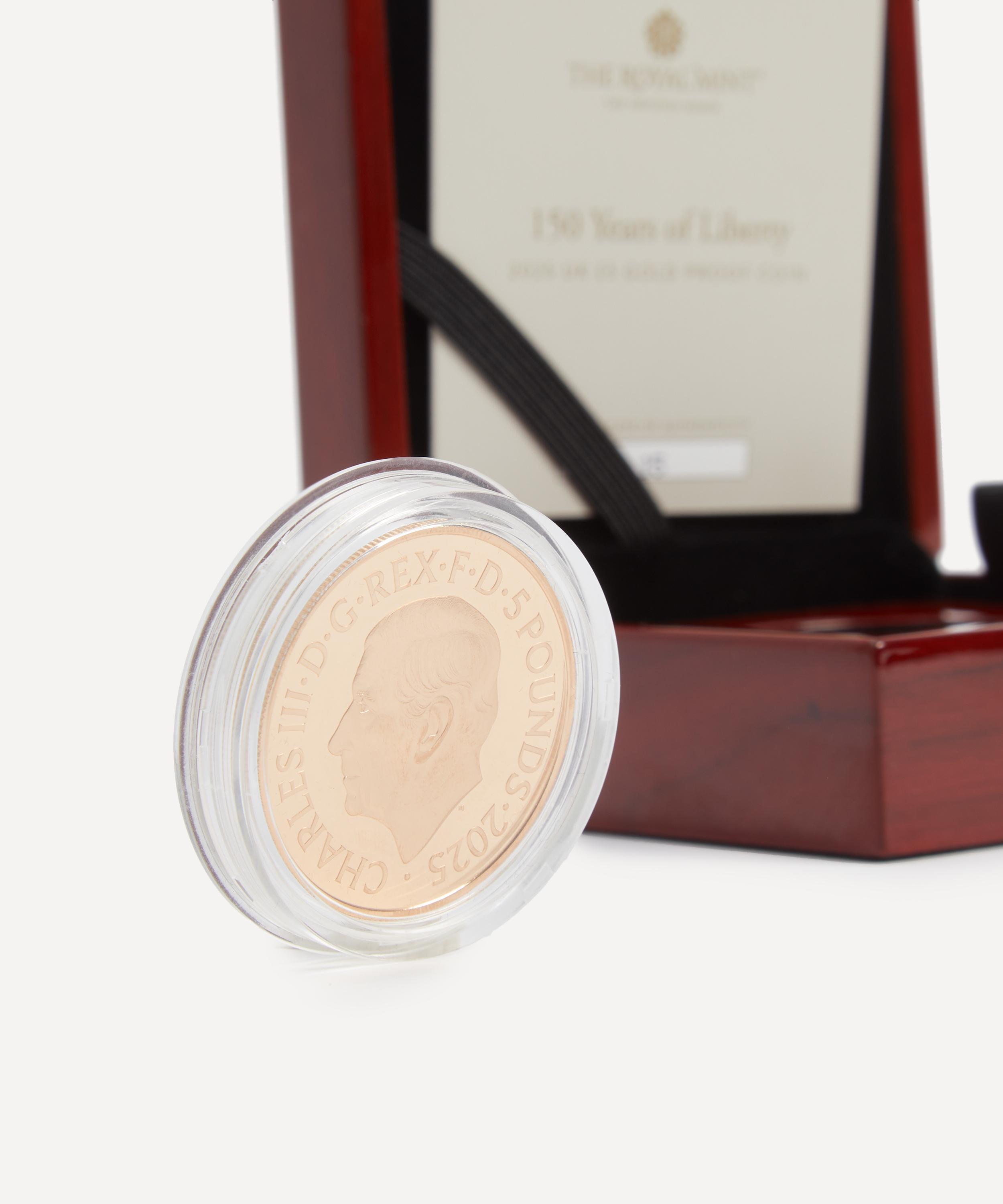 Liberty - Liberty 150th Anniversary Gold Proof Colour Coin image number 4