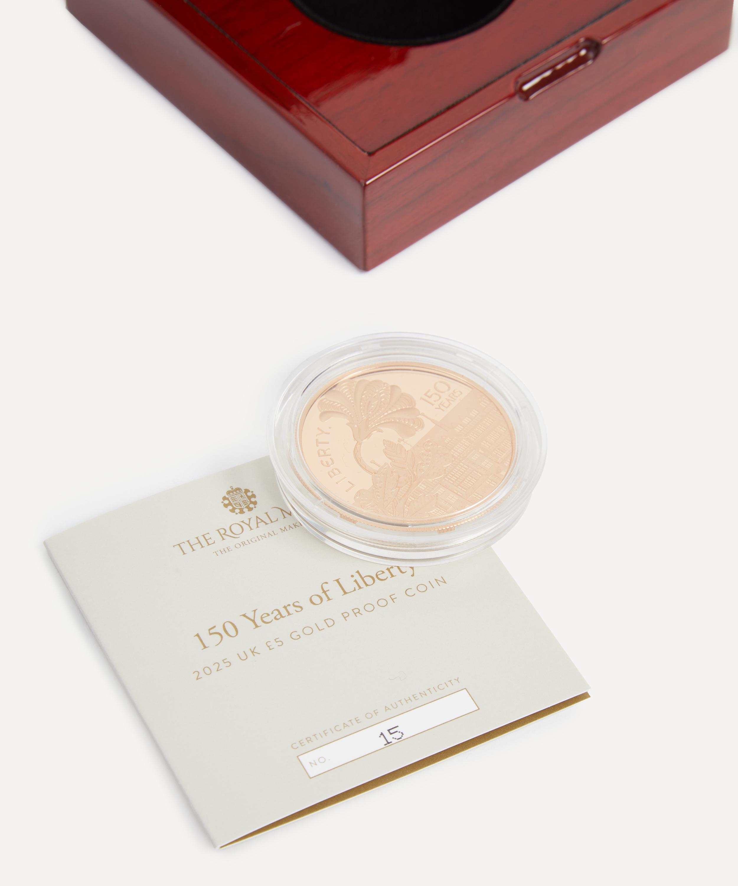 Liberty - Liberty 150th Anniversary Gold Proof Colour Coin image number 8
