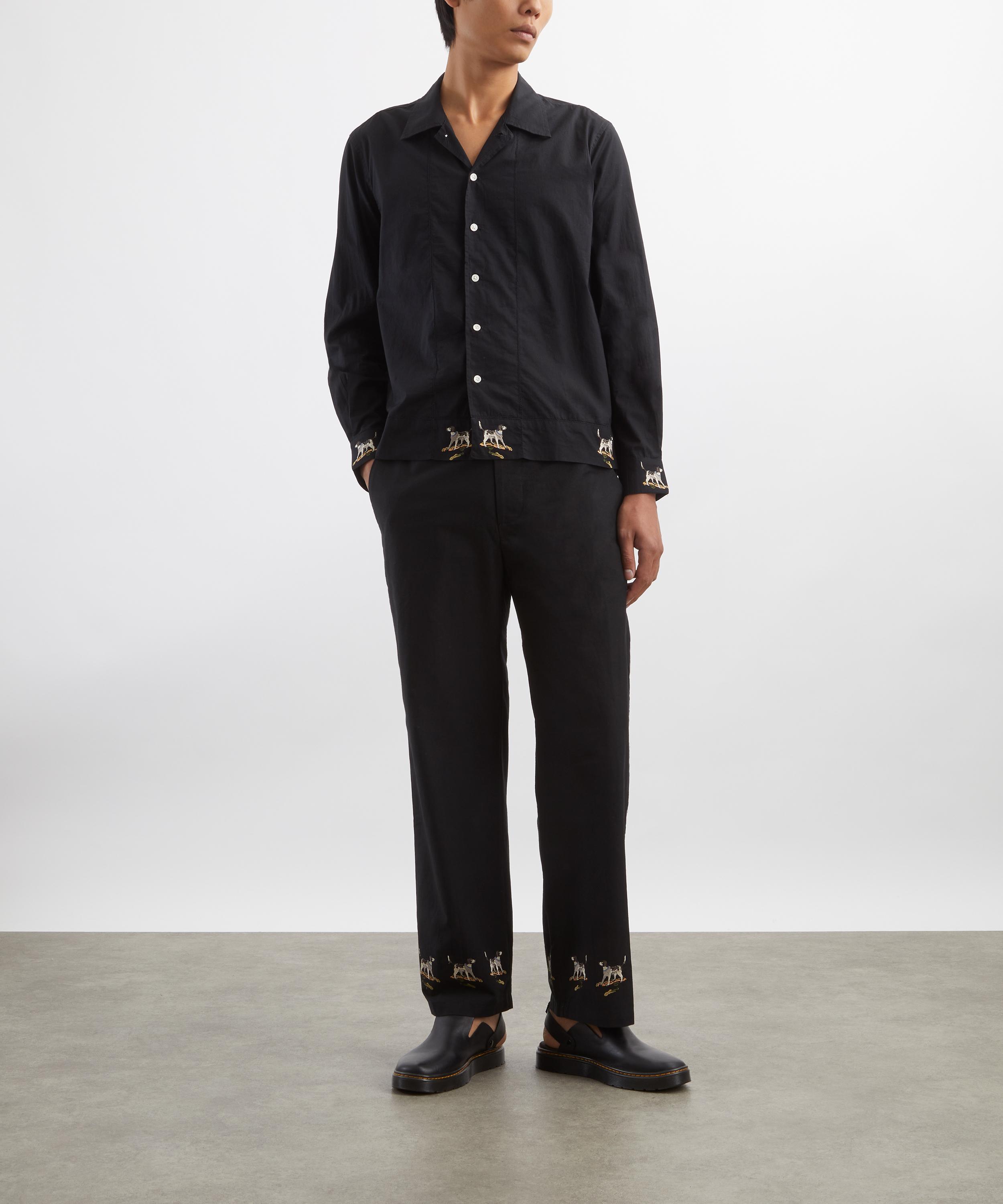 Bode - Pointer Side-Panel Chino Trousers image number 1