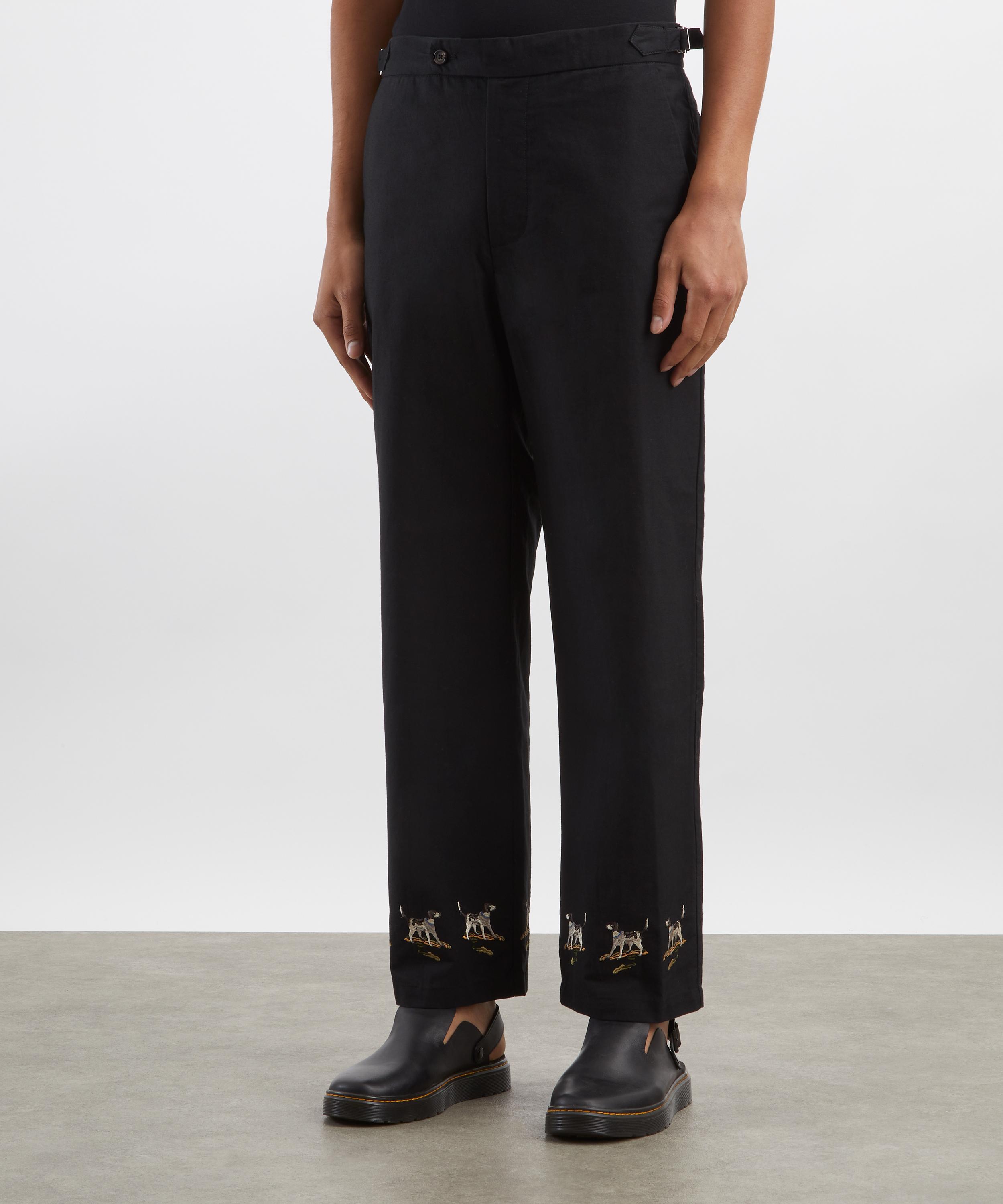 Bode - Pointer Side-Panel Chino Trousers image number 2