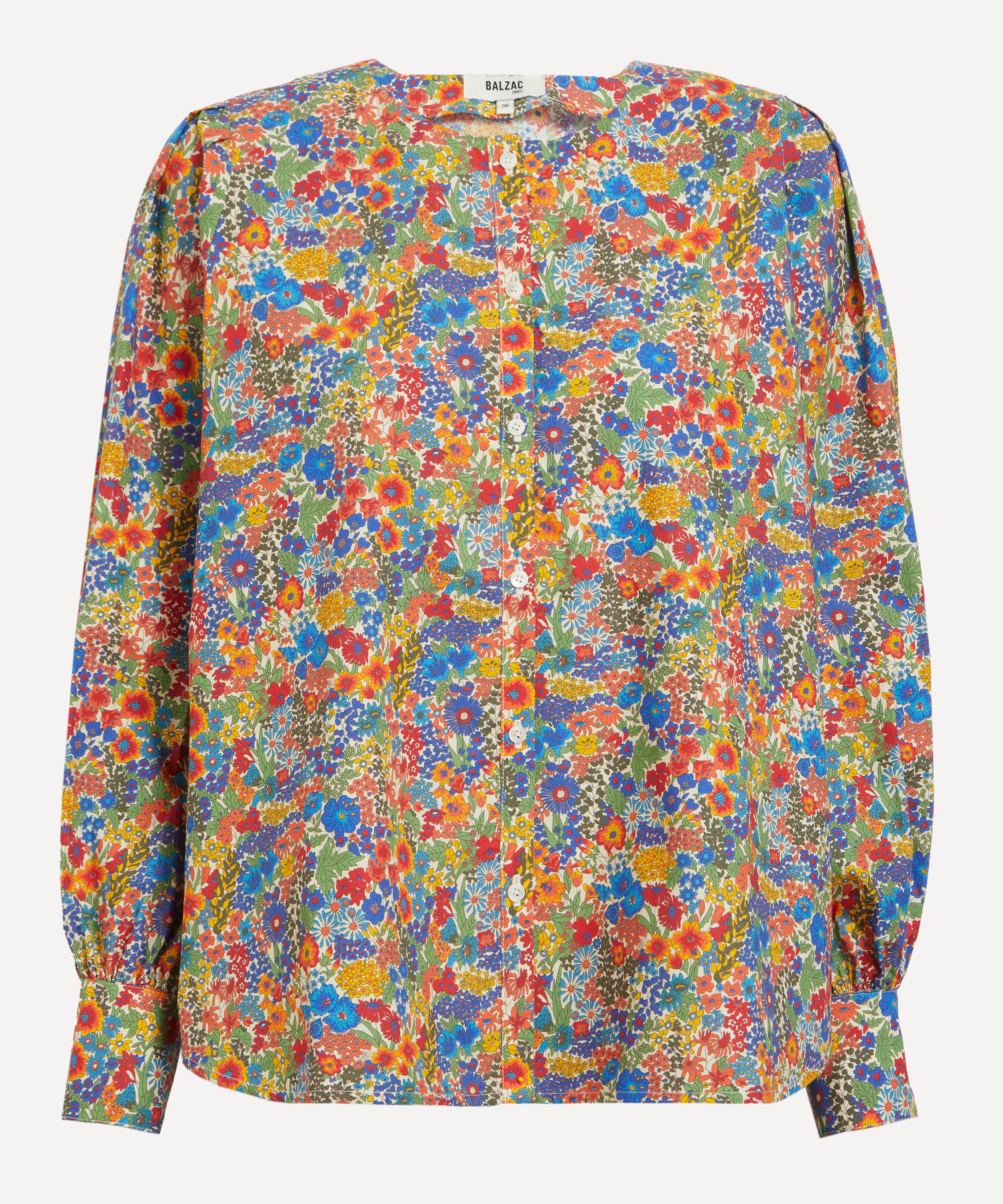 Balzac Paris - Adella Liberty Print Long Sleeve Top