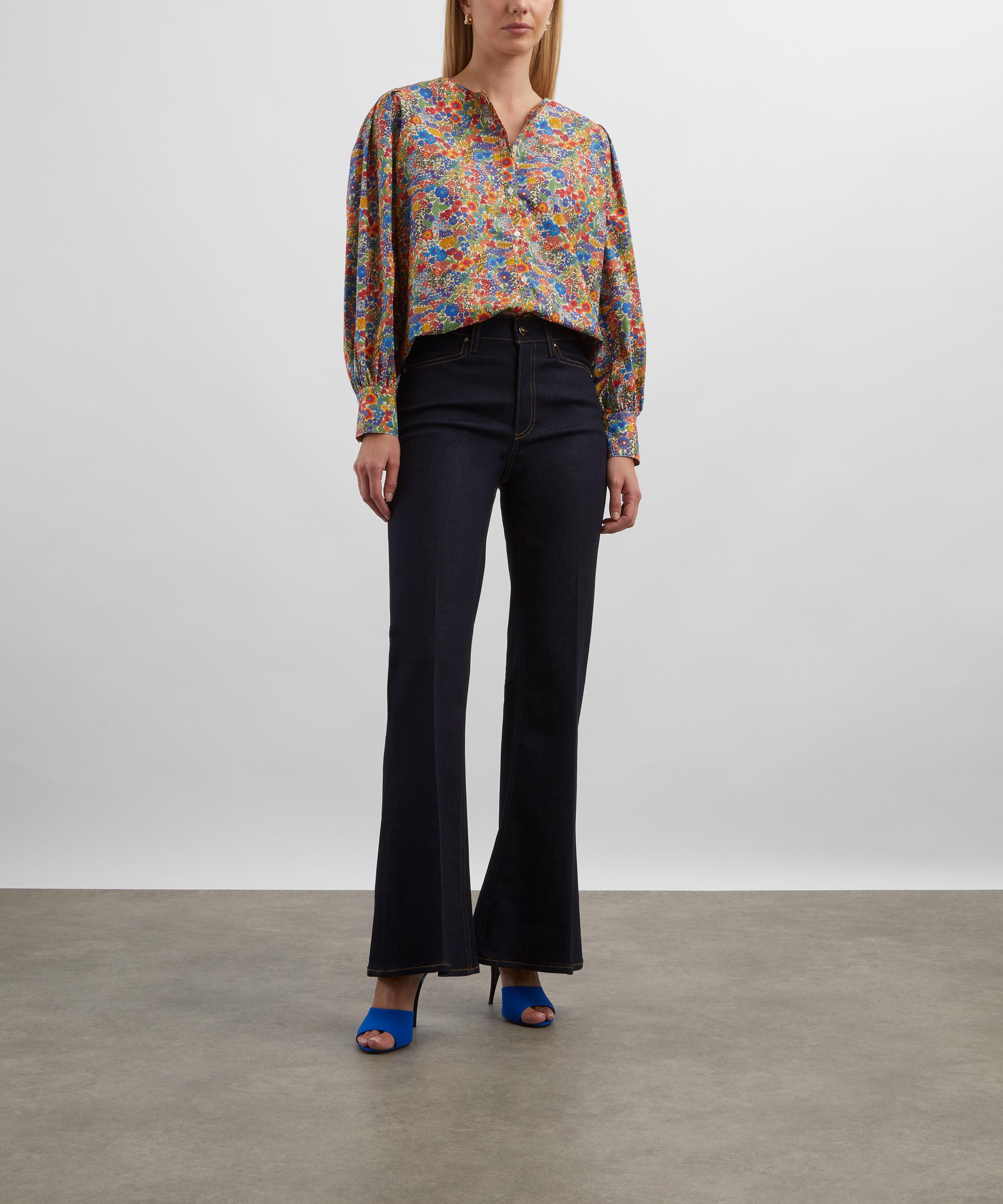 Balzac Paris - Adella Liberty Print Long Sleeve Top image number 1