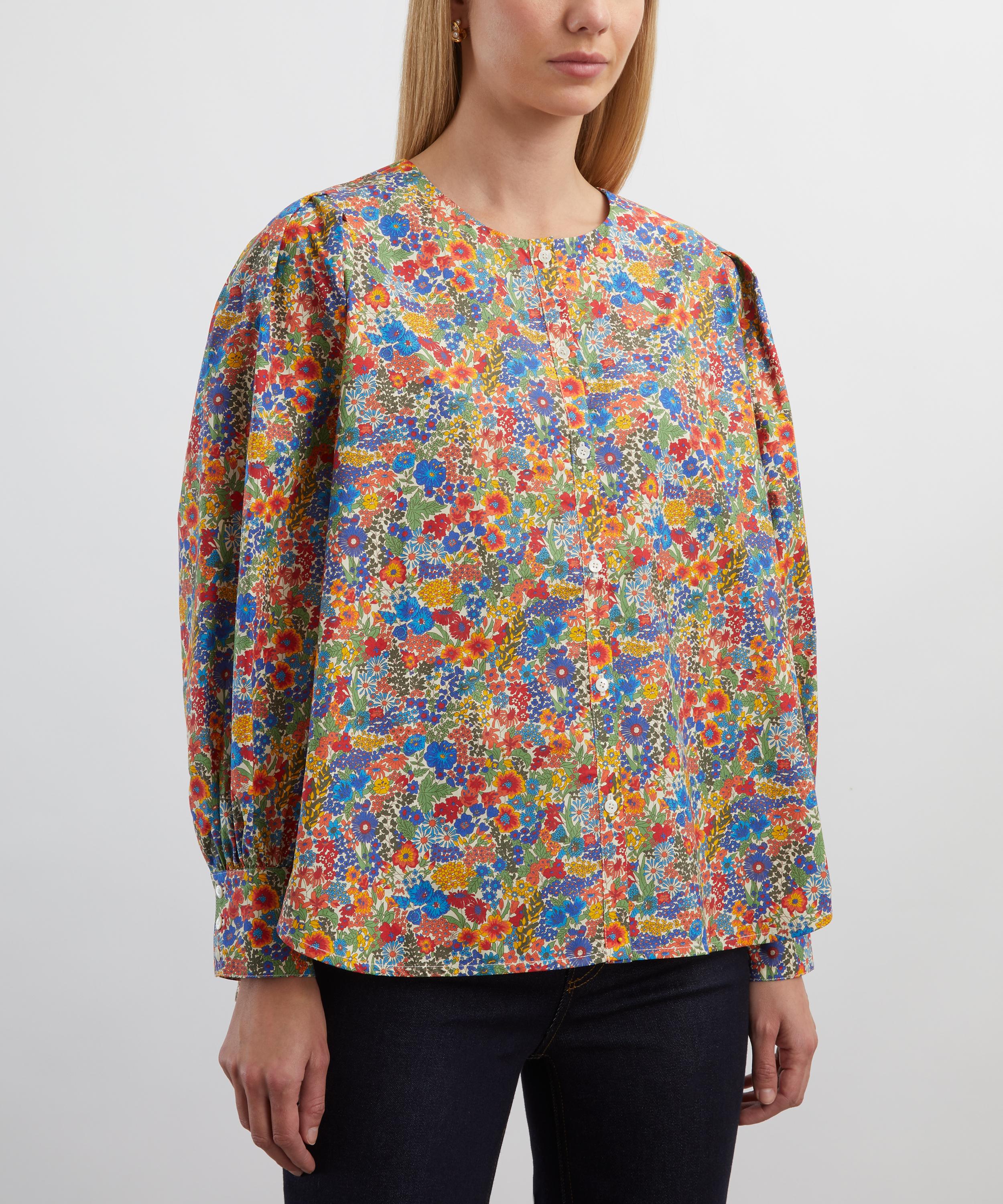 Balzac Paris - Adella Liberty Print Long Sleeve Top image number 2