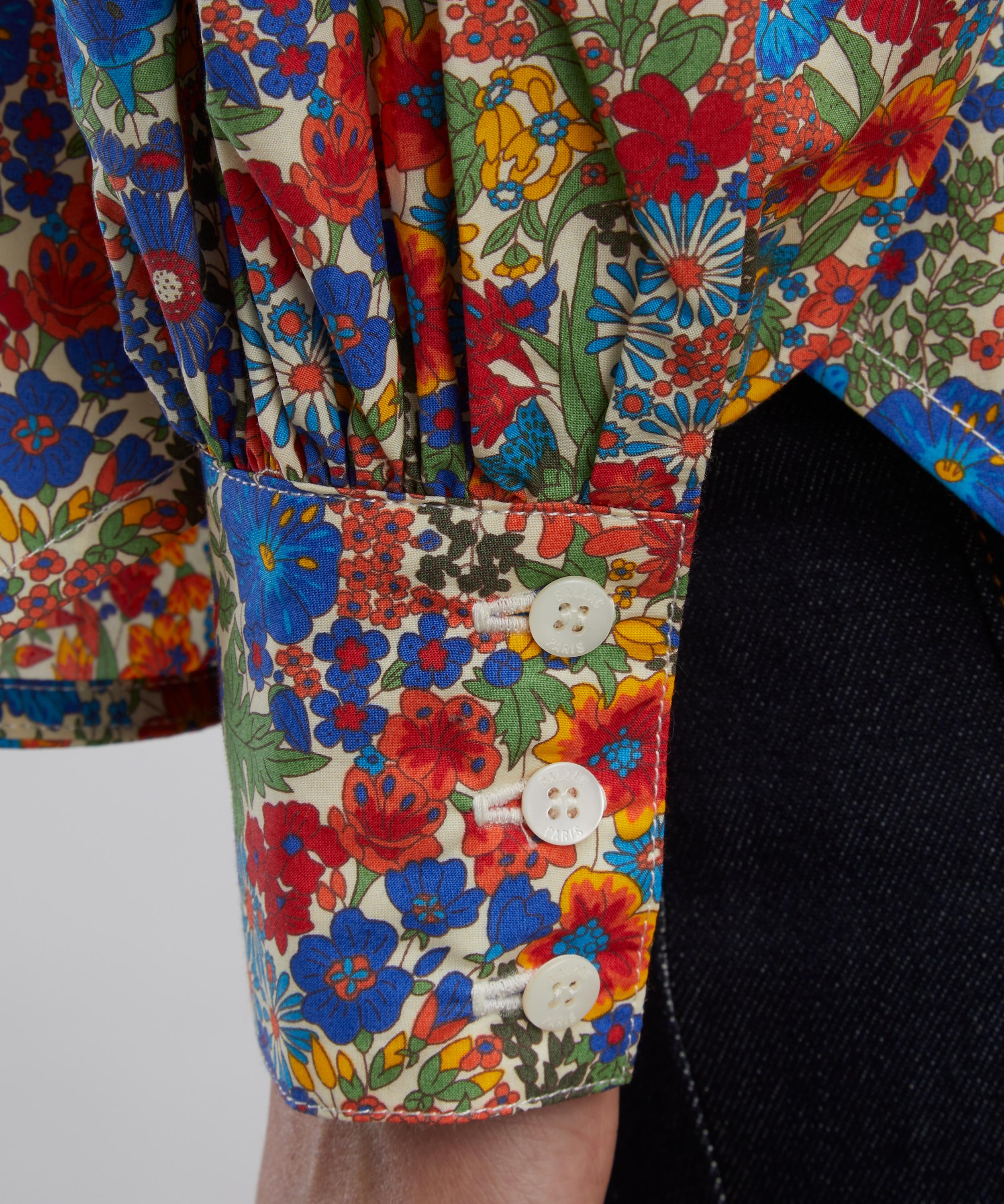 Balzac Paris - Adella Liberty Print Long Sleeve Top image number 4