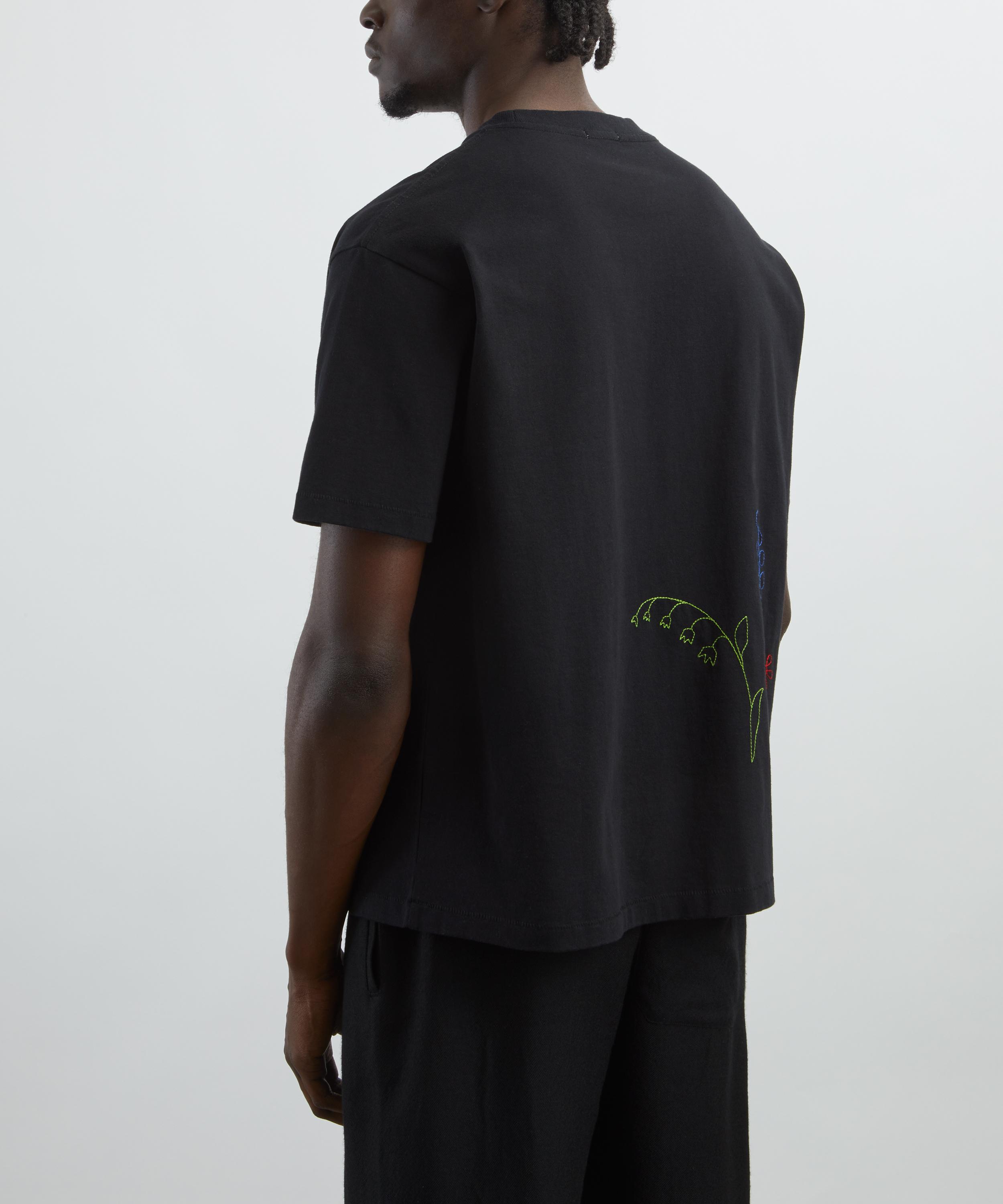 Bode - Embroidered Field Guide T-Shirt image number 3