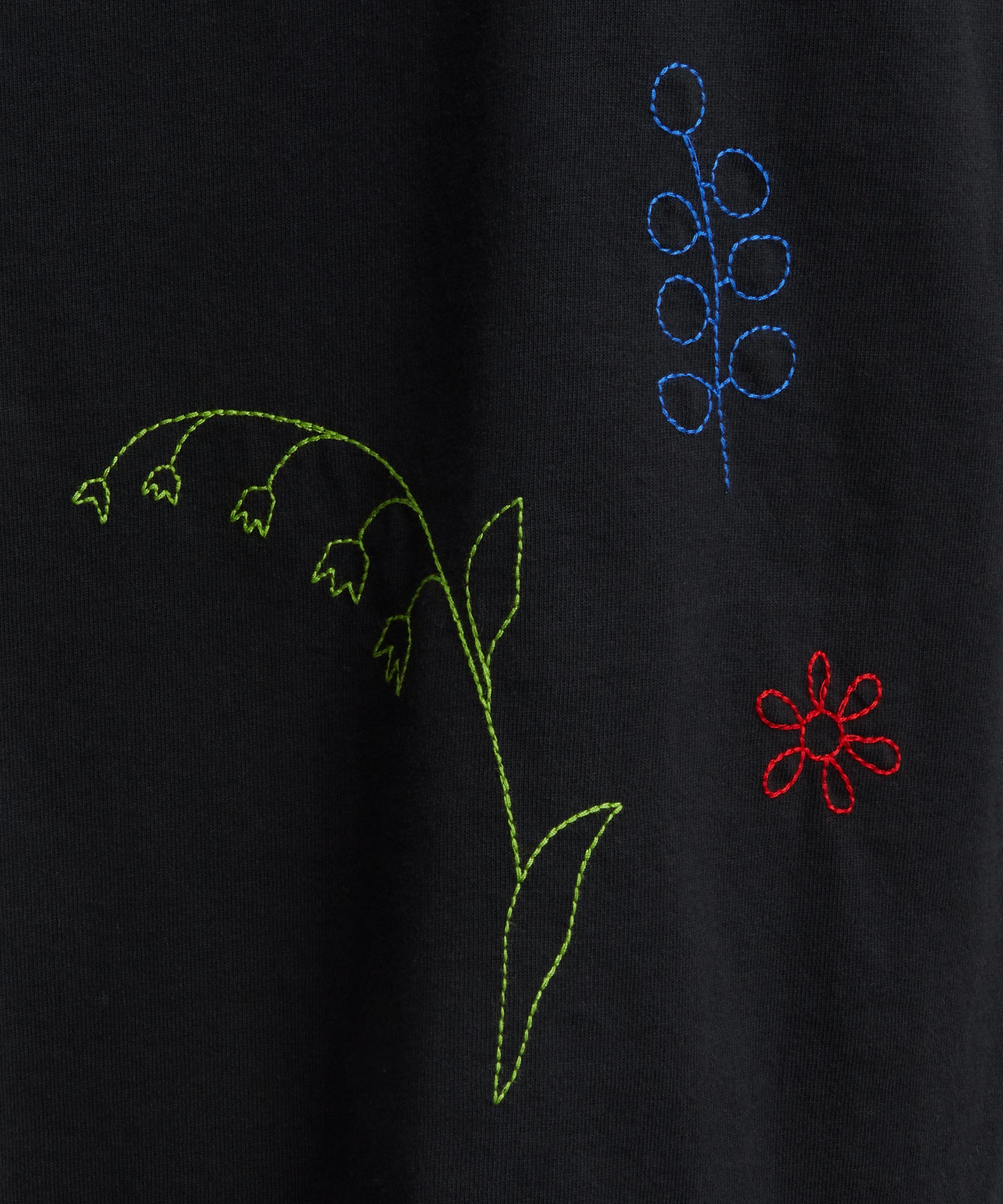 Bode - Embroidered Field Guide T-Shirt image number 4