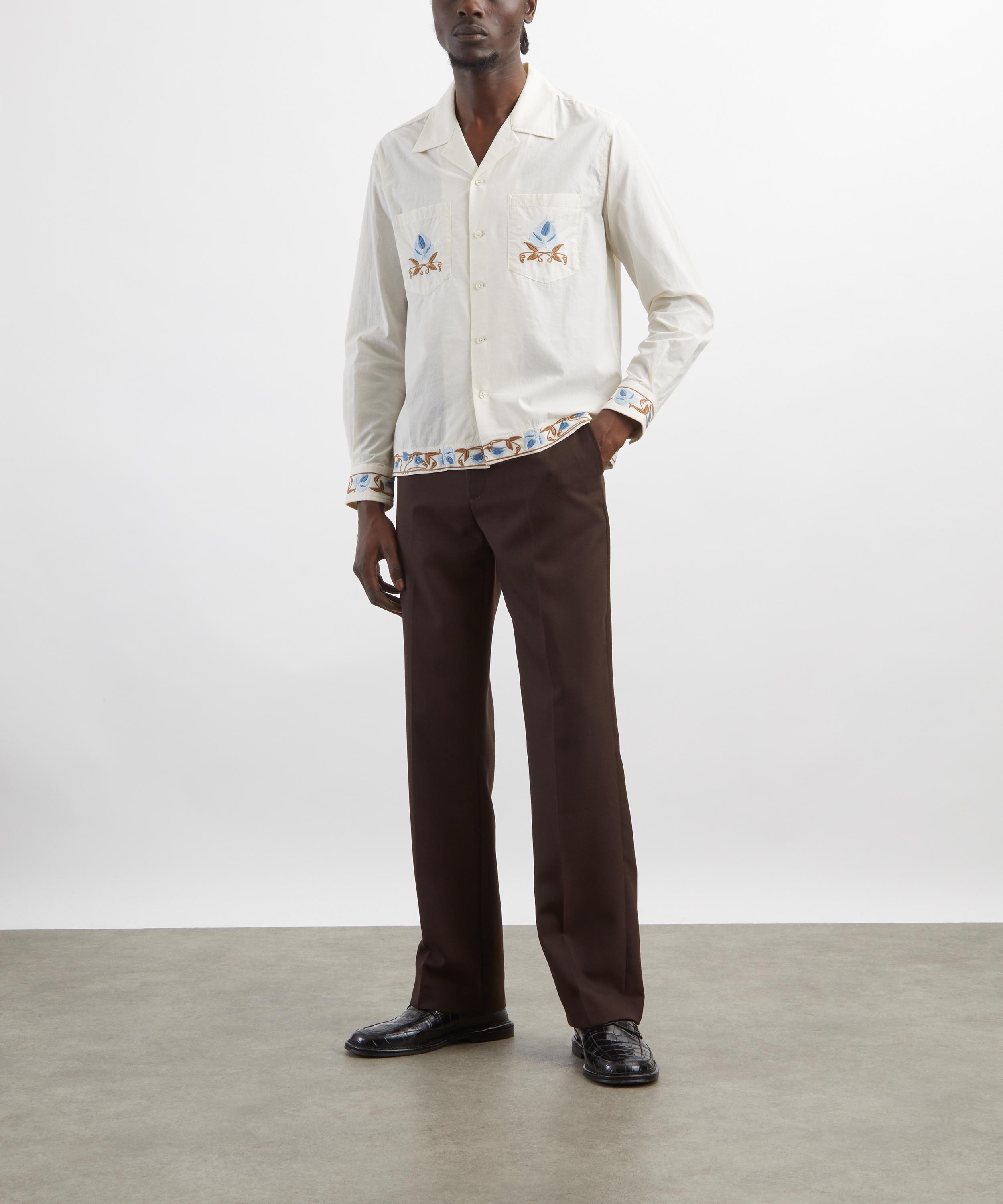 Bode - Nouveau Vine Shirt image number 1