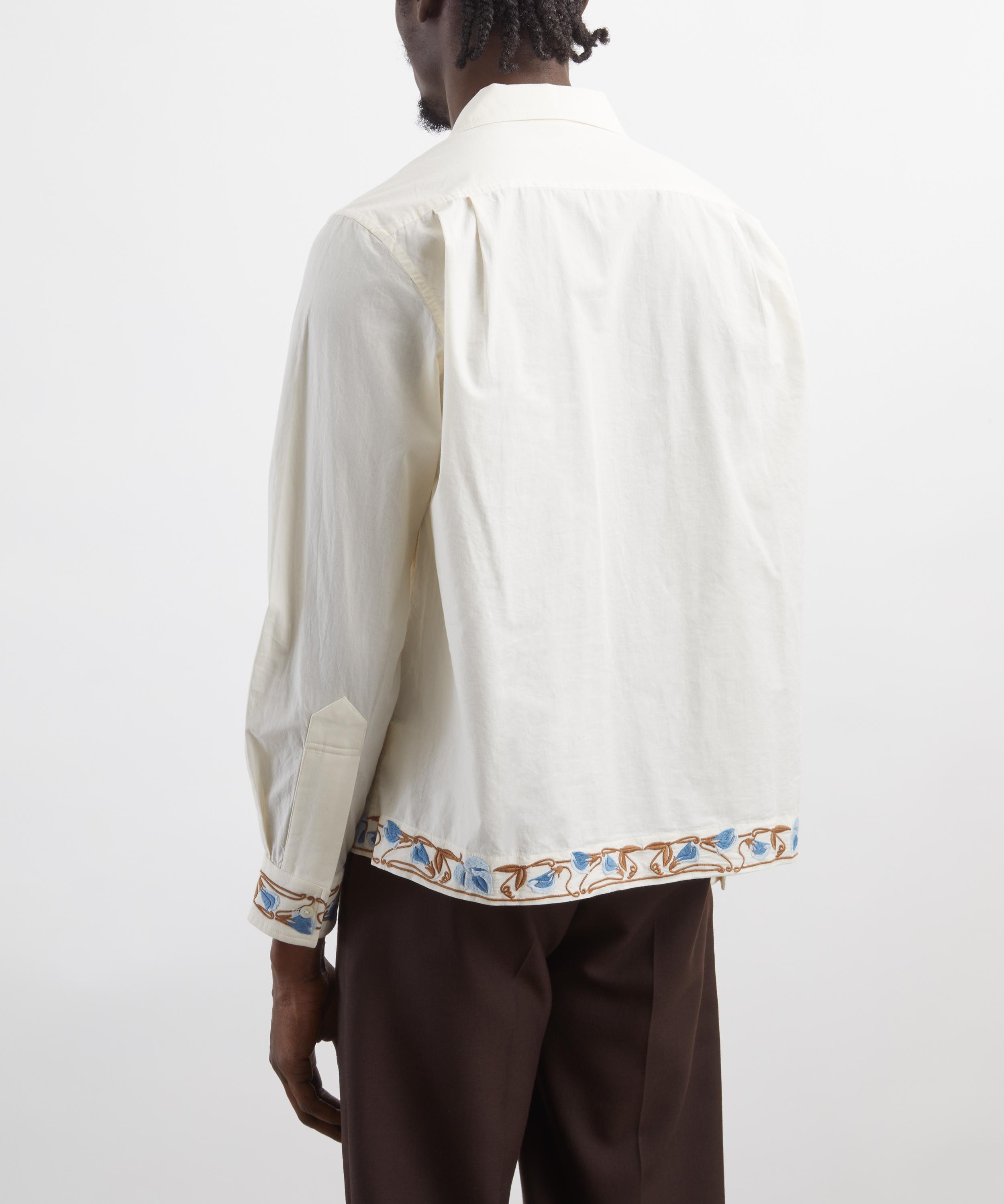 Bode - Nouveau Vine Shirt image number 3