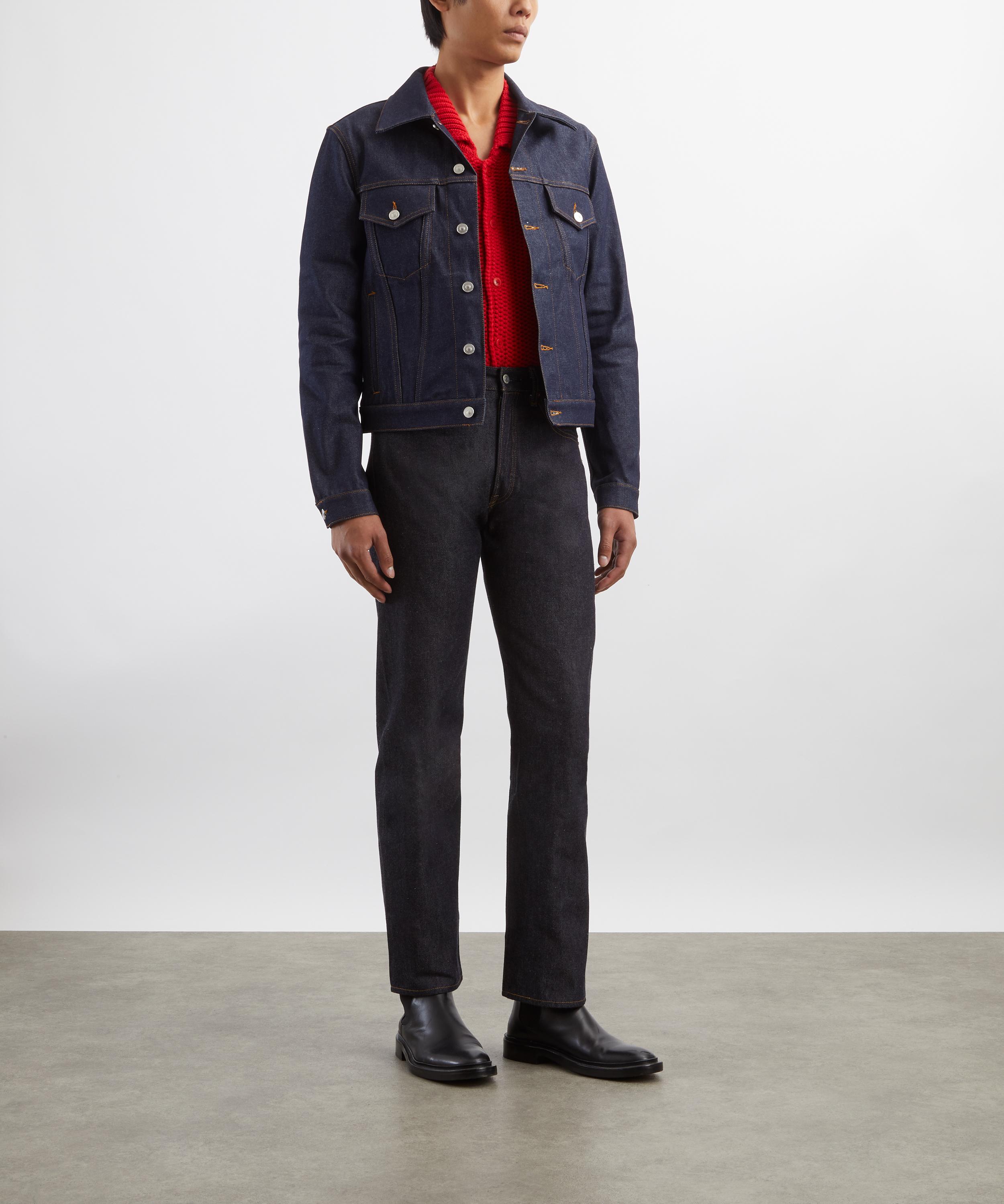 Husbands - Indigo Denim Trucker Jacket image number 1