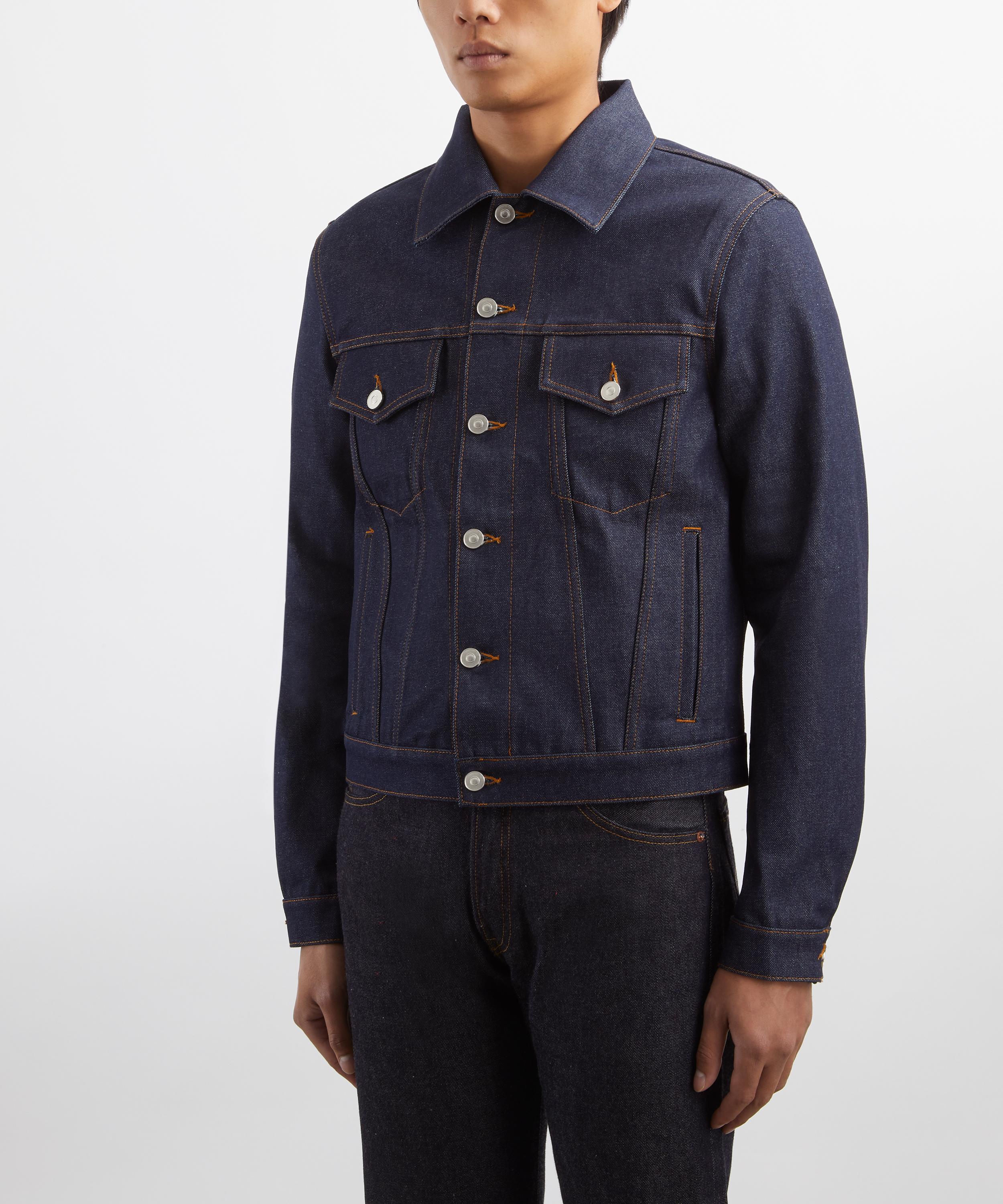 Husbands - Indigo Denim Trucker Jacket image number 2