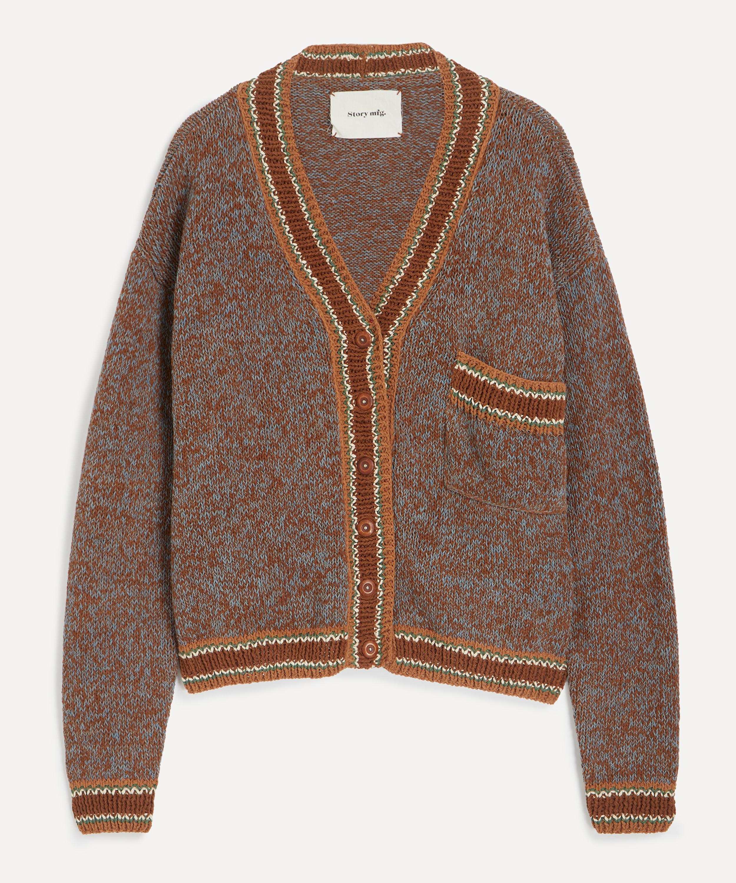 STORY mfg. - Bulb Cotton-Knit Cardigan image number 0