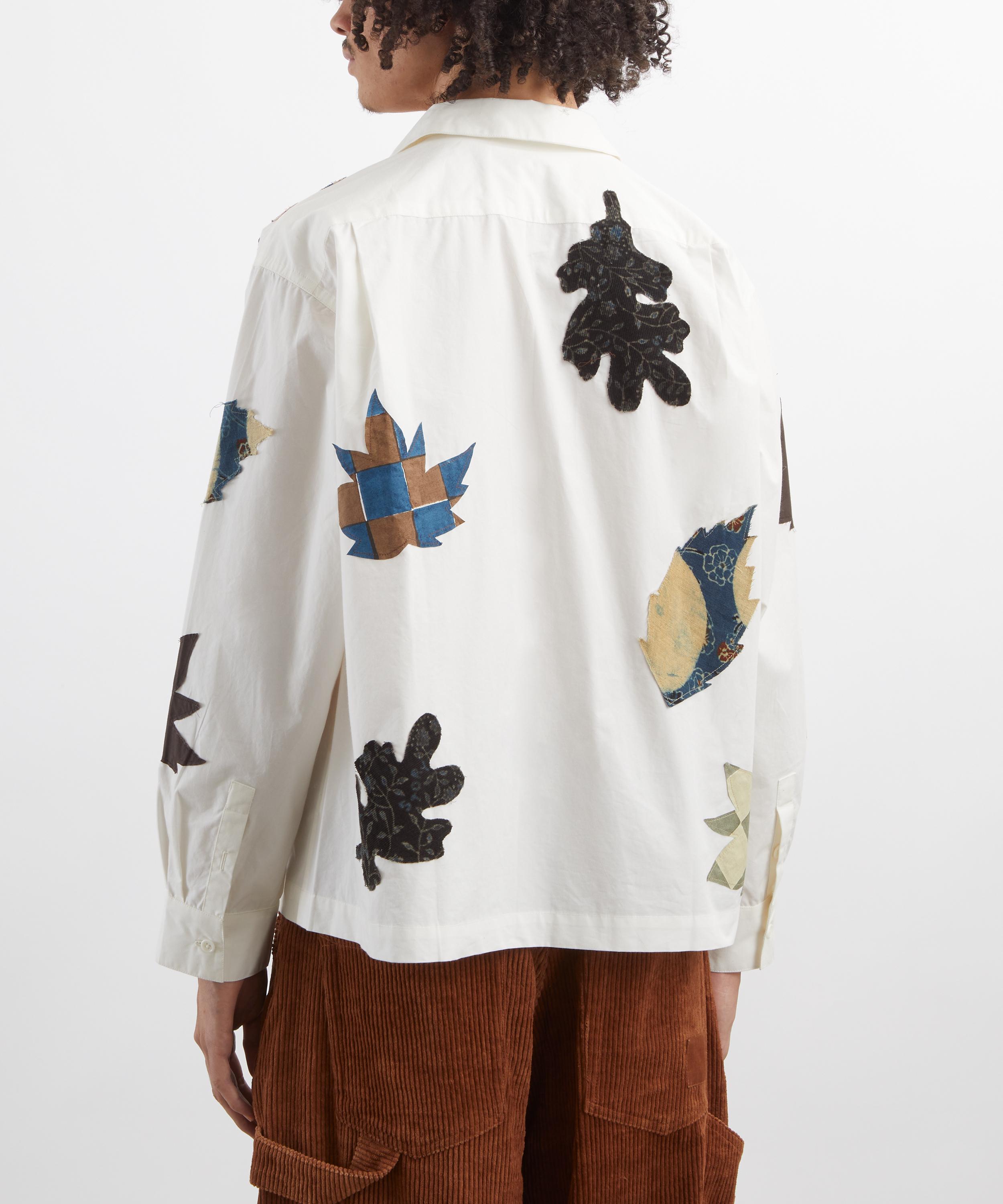 STORY mfg. - Greetings Appliqué Bowling Shirt image number 3