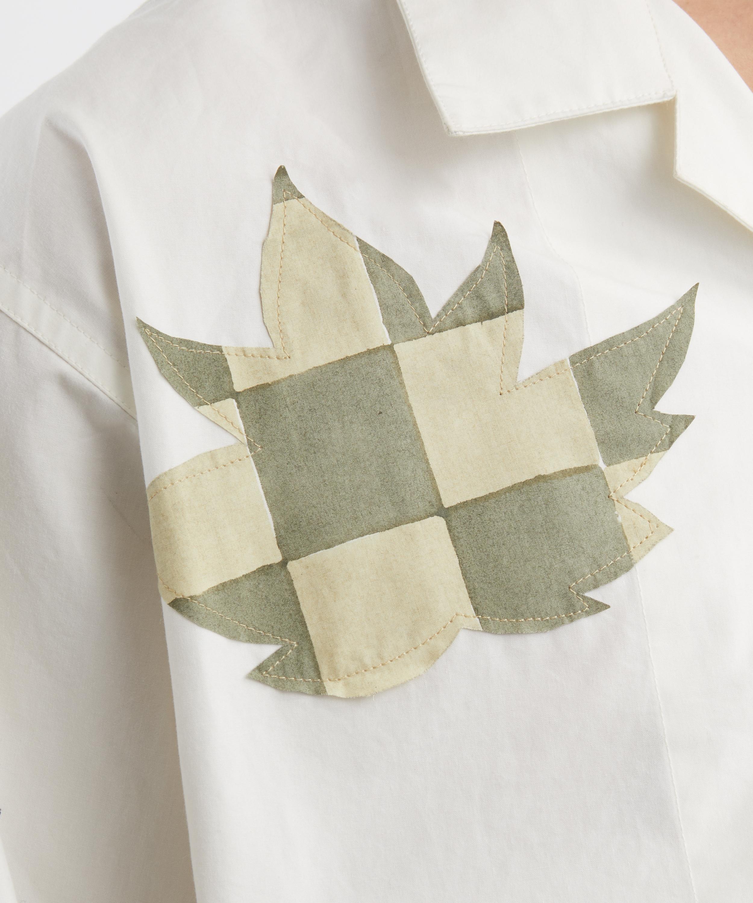 STORY mfg. - Greetings Appliqué Bowling Shirt image number 4