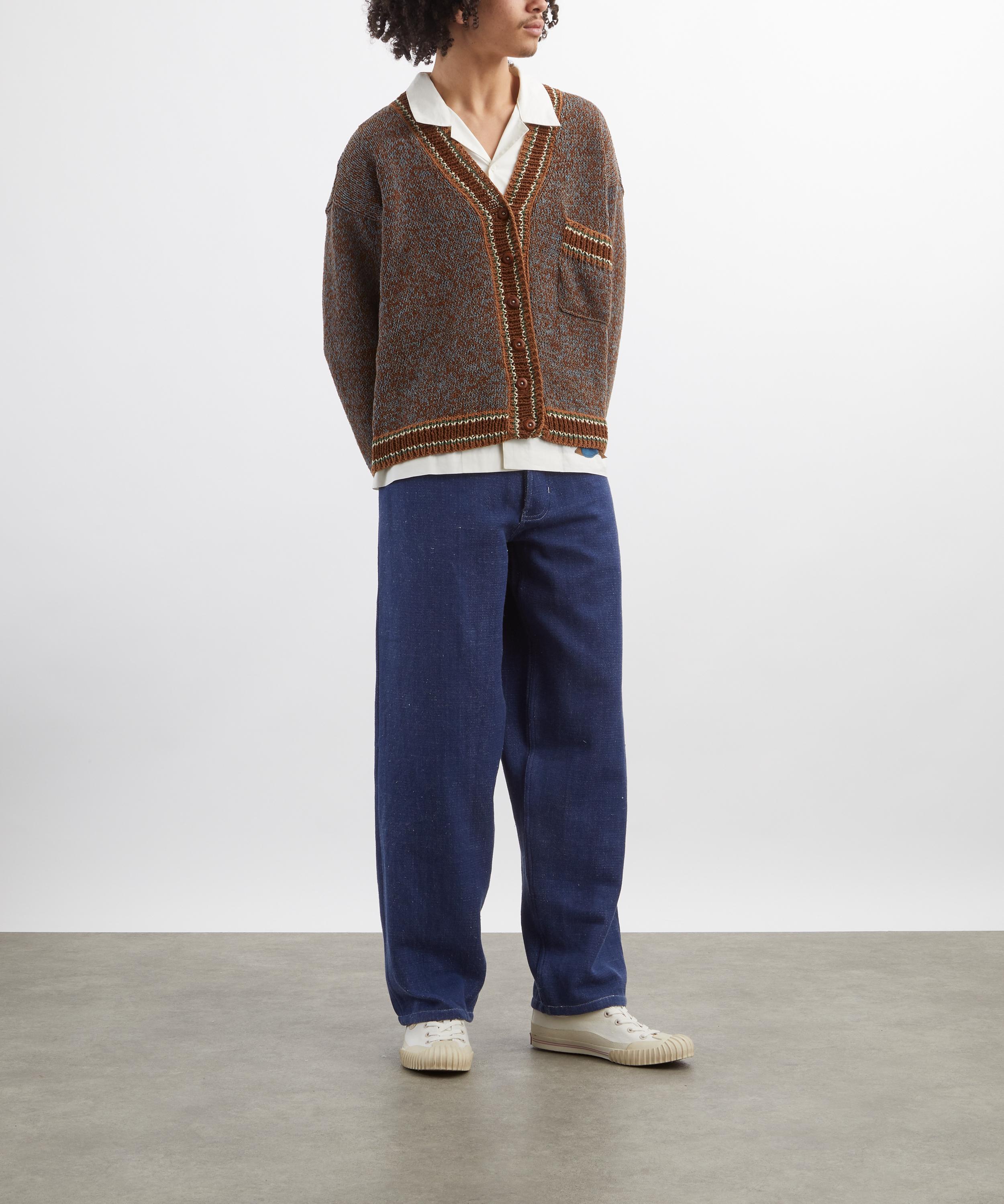 STORY mfg. - Poetry Dark Denim Wide-Leg Jeans image number 1