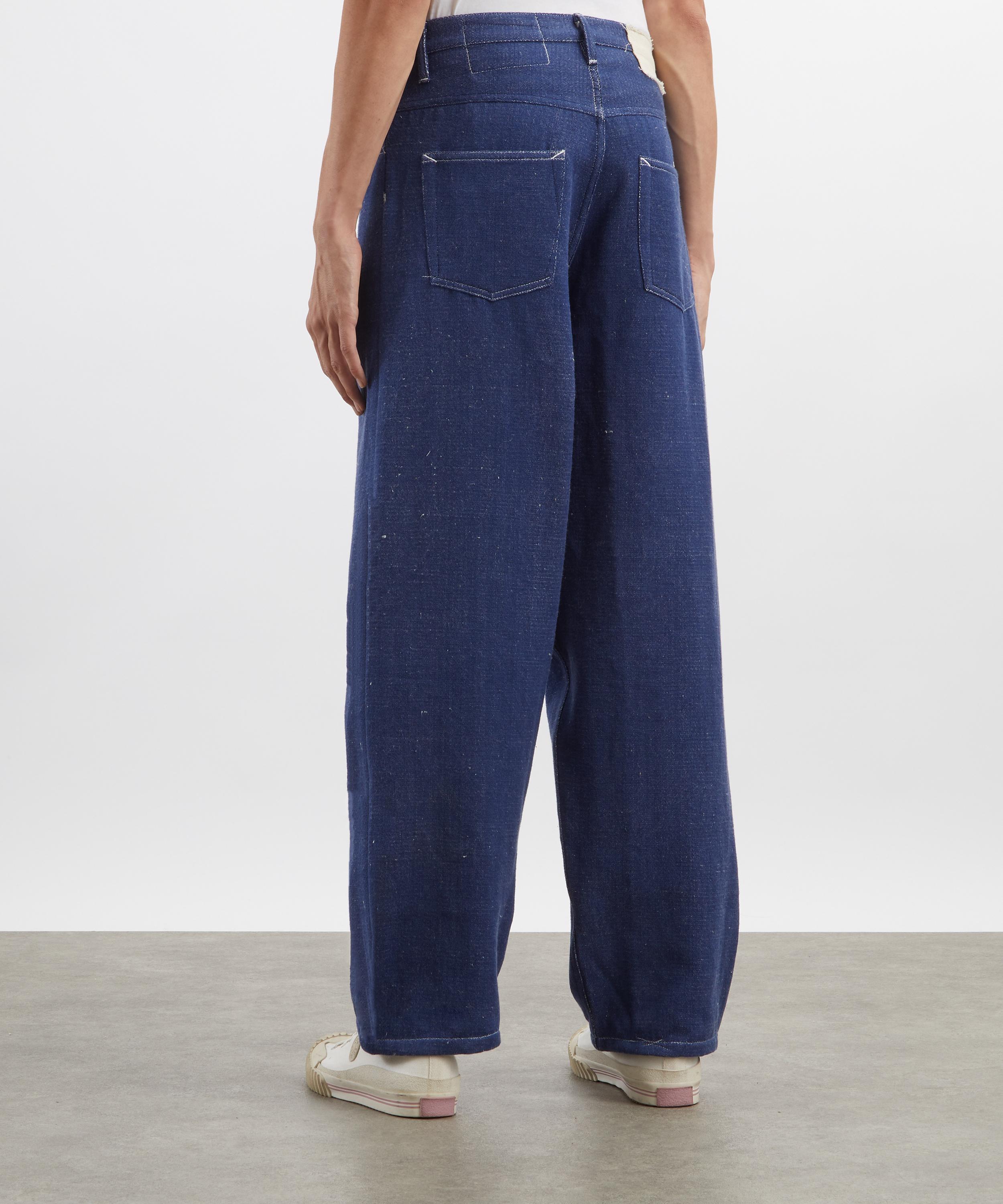 STORY mfg. - Poetry Dark Denim Wide-Leg Jeans image number 3