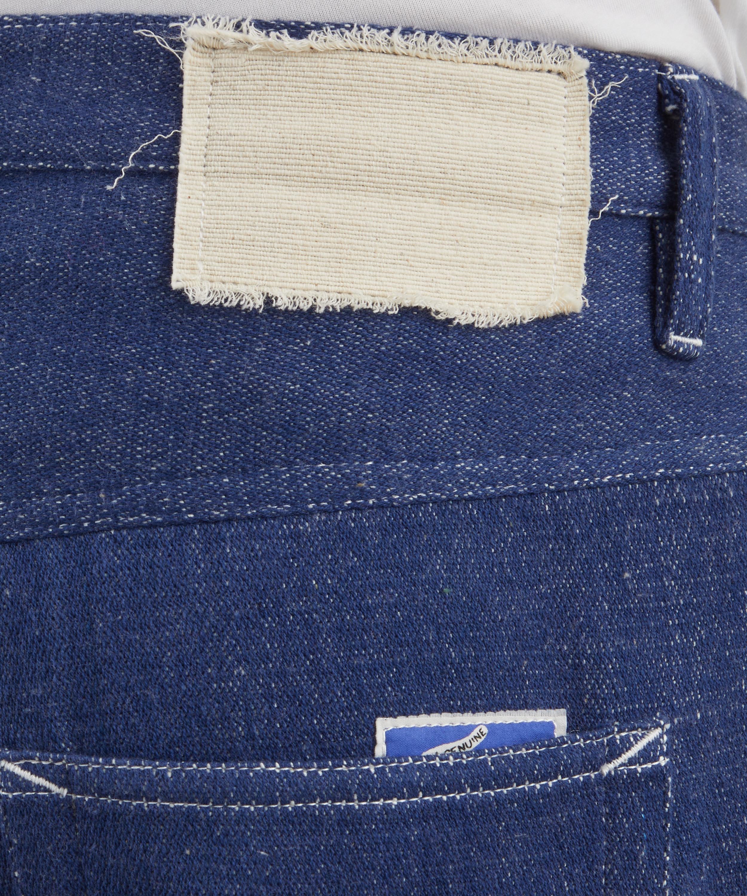 STORY mfg. - Poetry Dark Denim Wide-Leg Jeans image number 4
