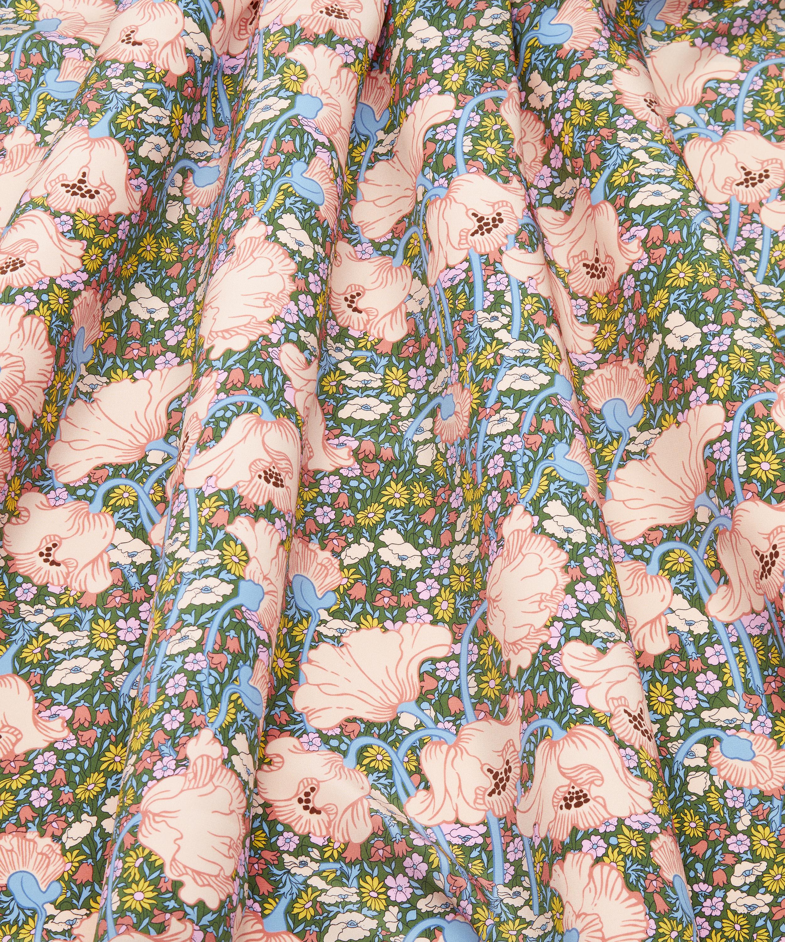 Liberty Fabrics - Clementina Poppy Crepe de Chine image number 2