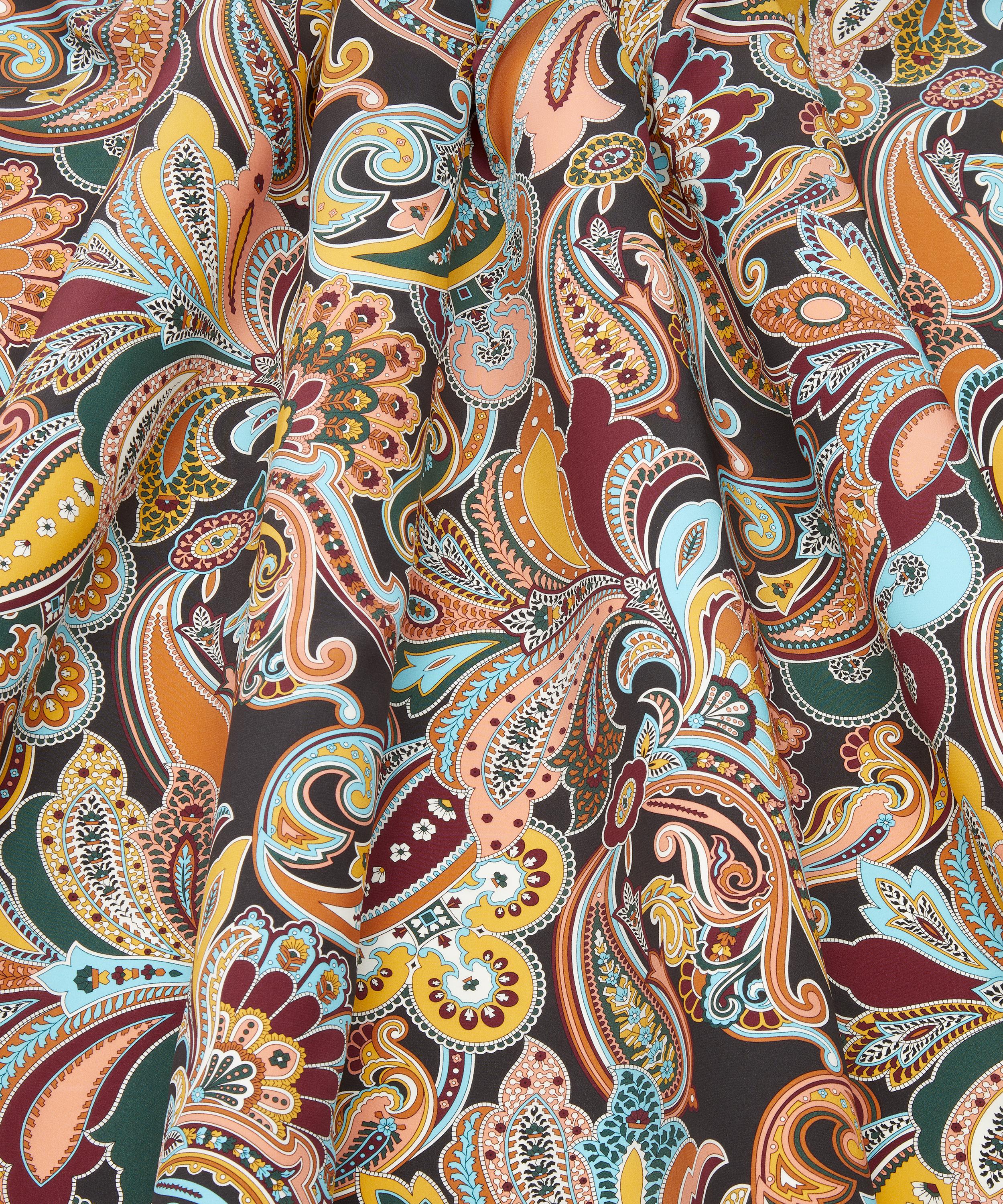 Liberty Fabrics - Paisley Fanfare Crepe de Chine image number 2