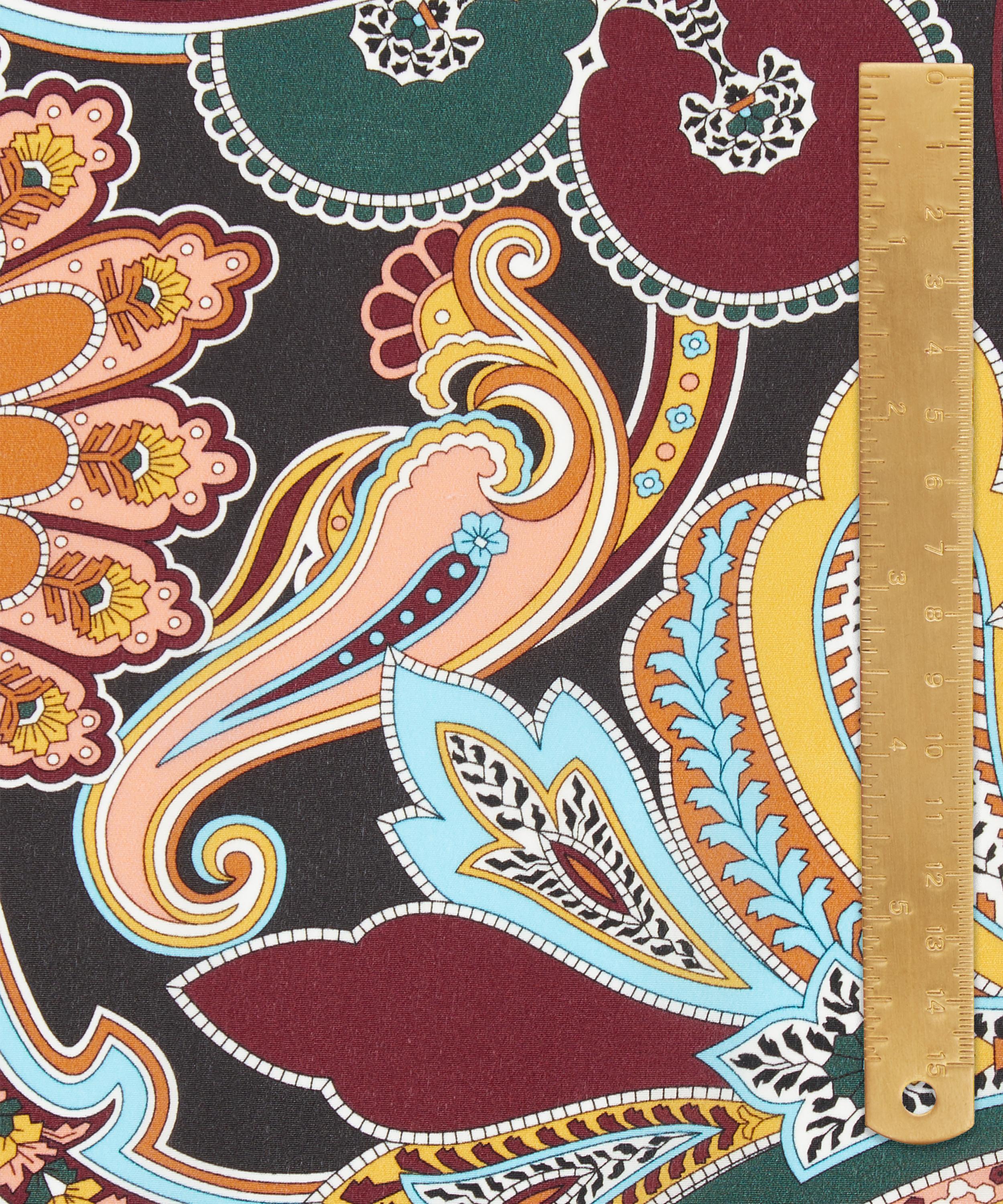Liberty Fabrics - Paisley Fanfare Crepe de Chine image number 4