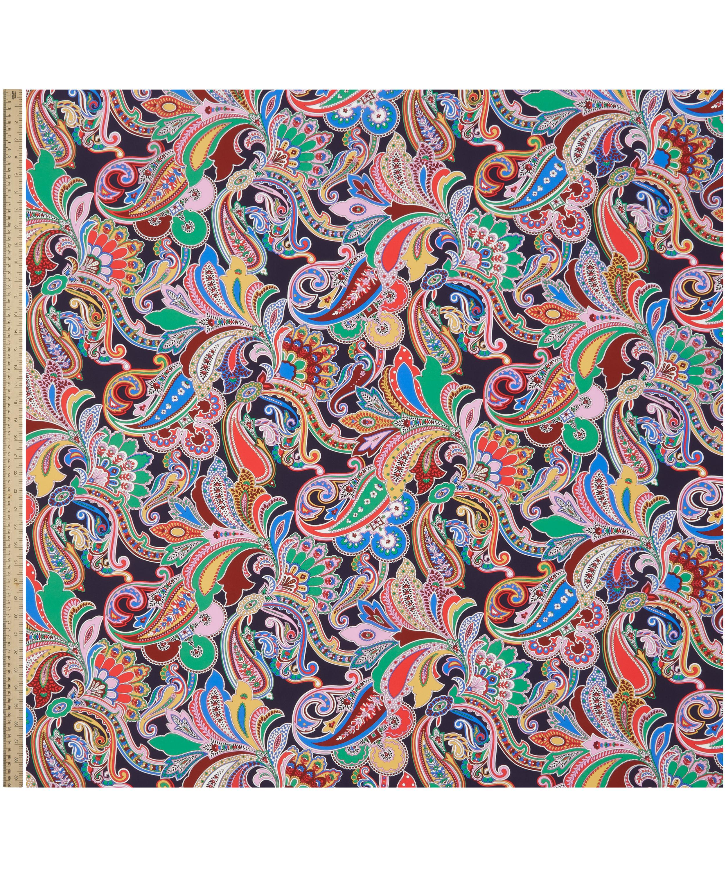 Liberty Fabrics - Paisley Fanfare Crepe de Chine image number 2