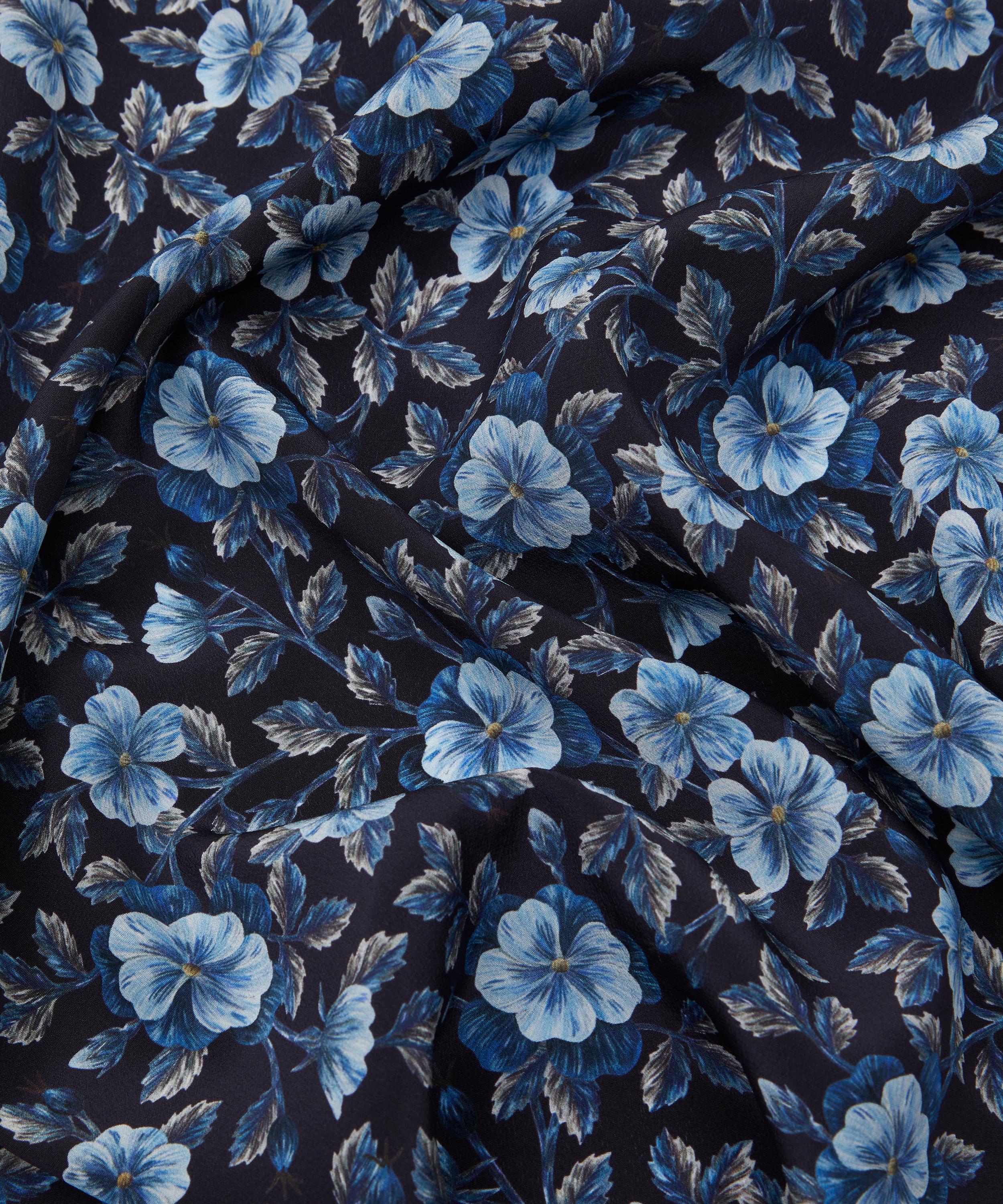 Liberty Fabrics - Embroidered Botanical Crepe de Chine image number 3