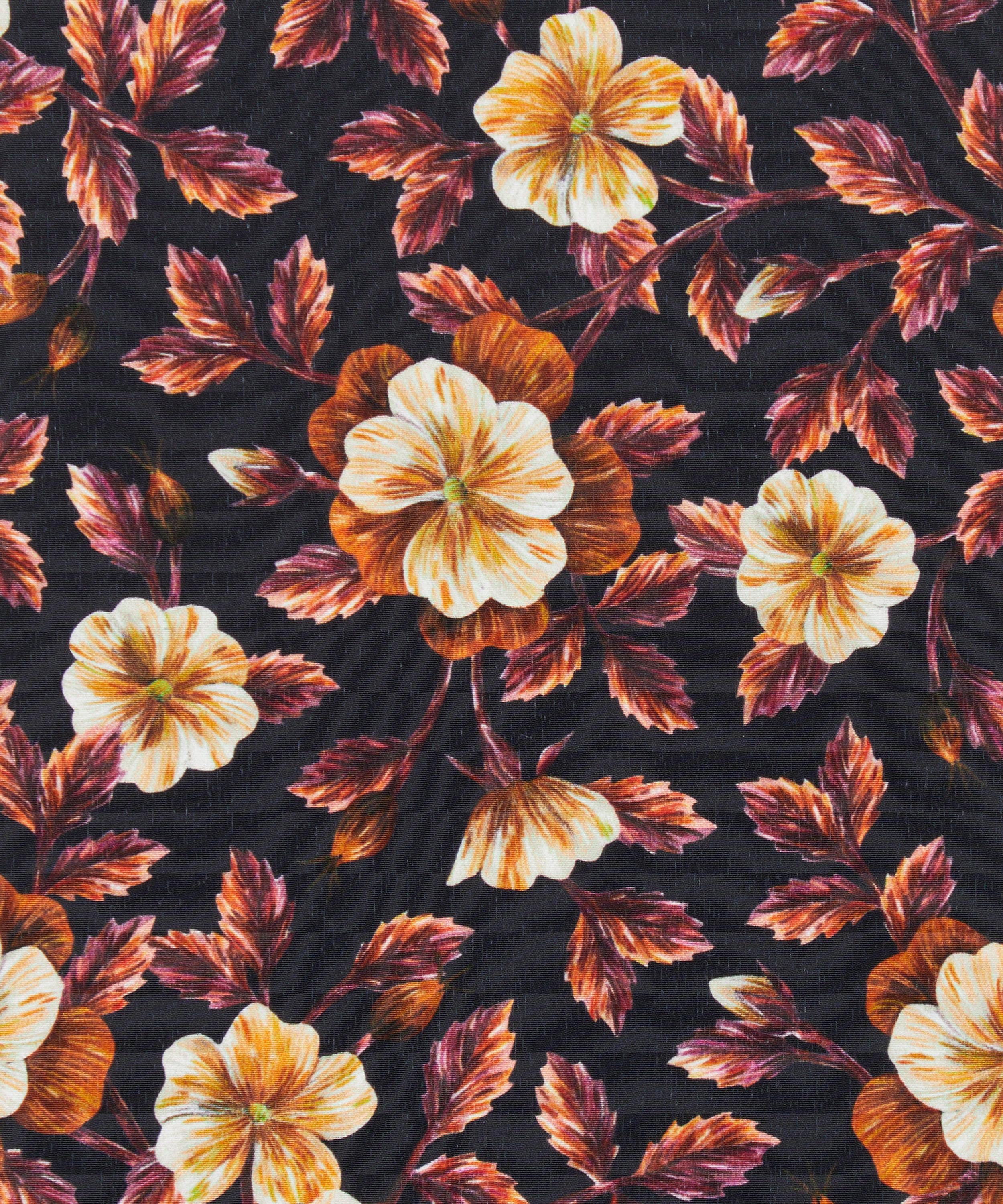 Liberty Fabrics - Embroidered Botanical Crepe de Chine image number 0