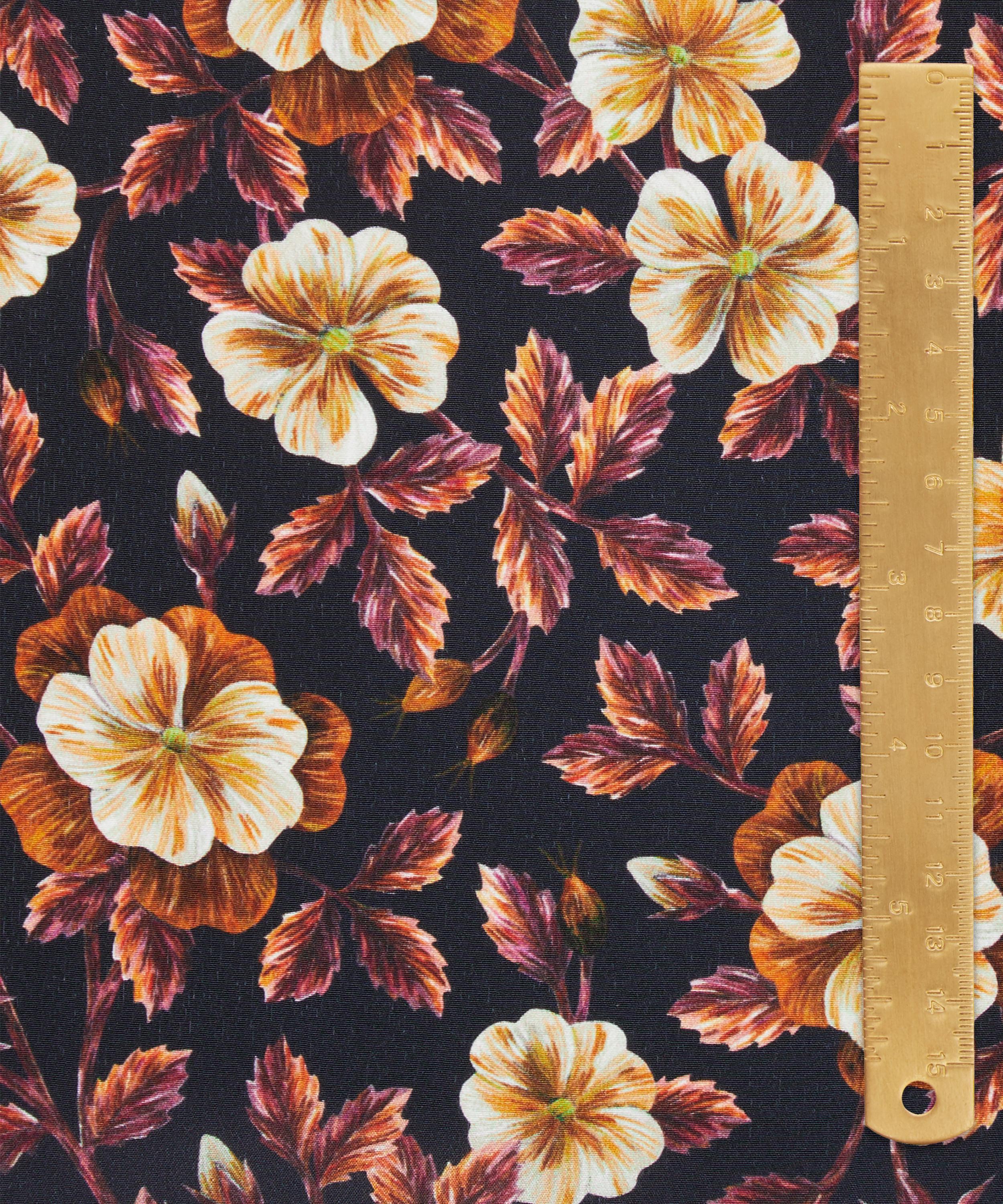 Liberty Fabrics - Embroidered Botanical Crepe de Chine image number 4