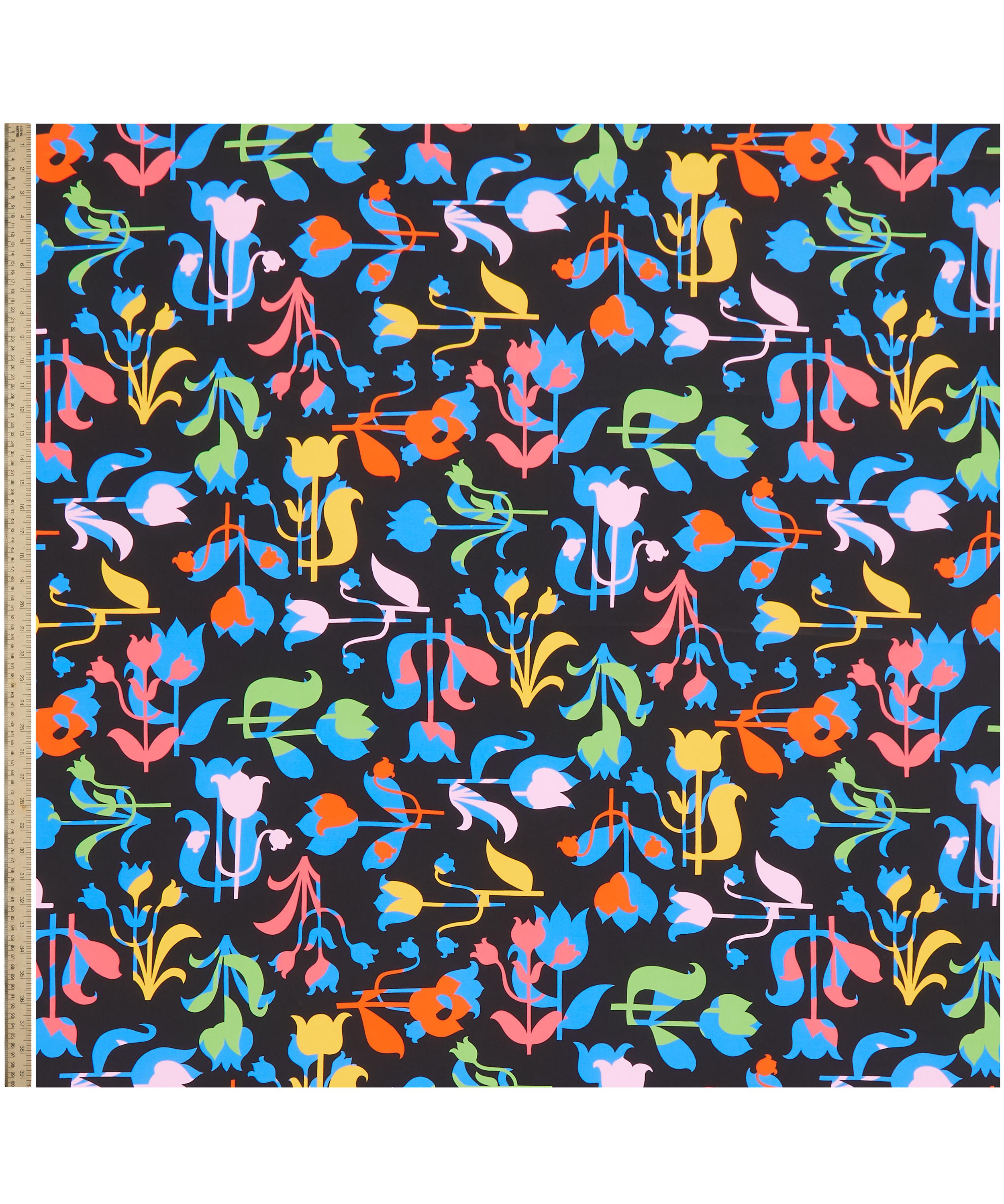 Liberty Fabrics - Floral Frieze Crepe de Chine image number 1