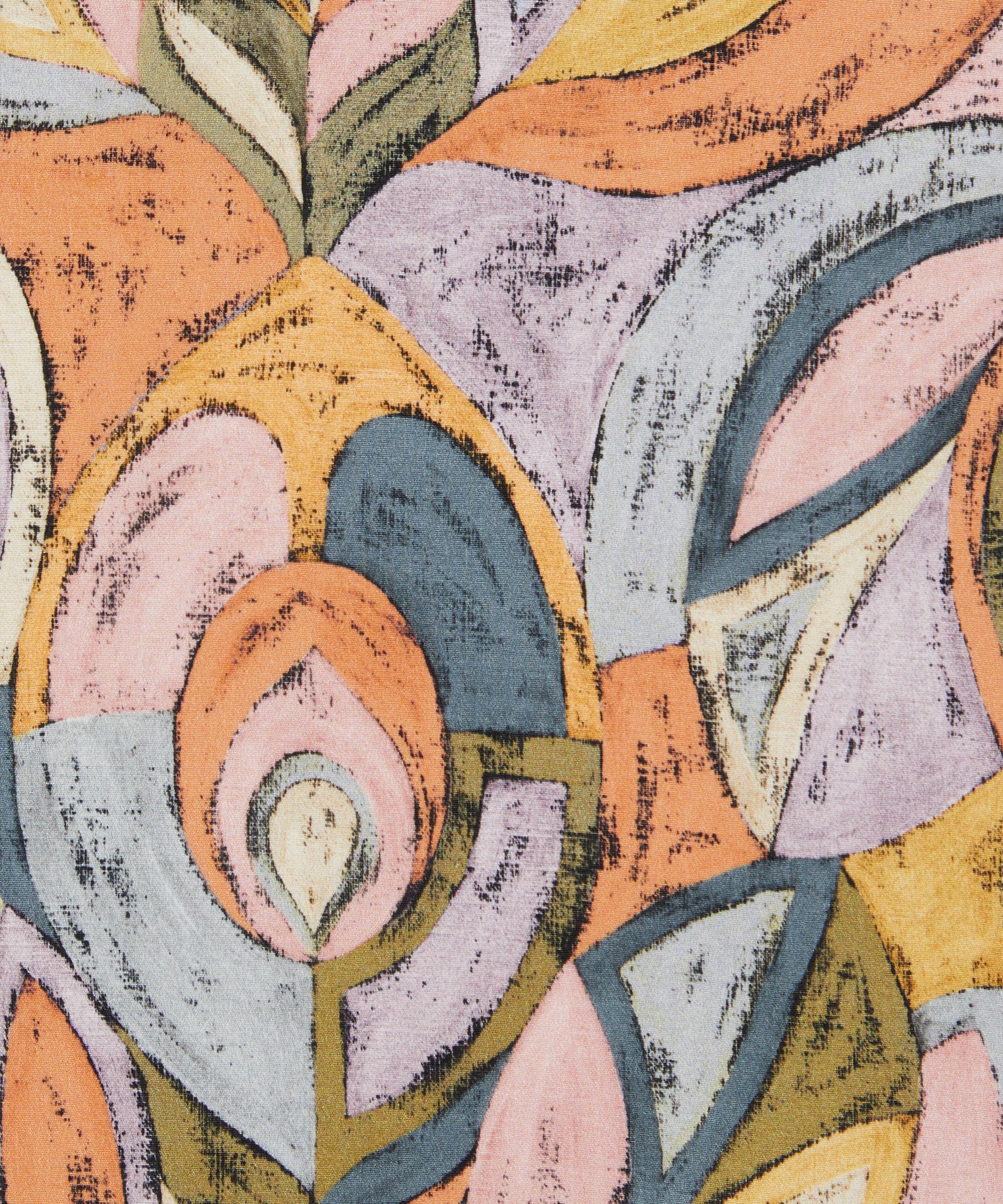 Liberty Fabrics - Pastel Peacock Crepe de Chine image number 0