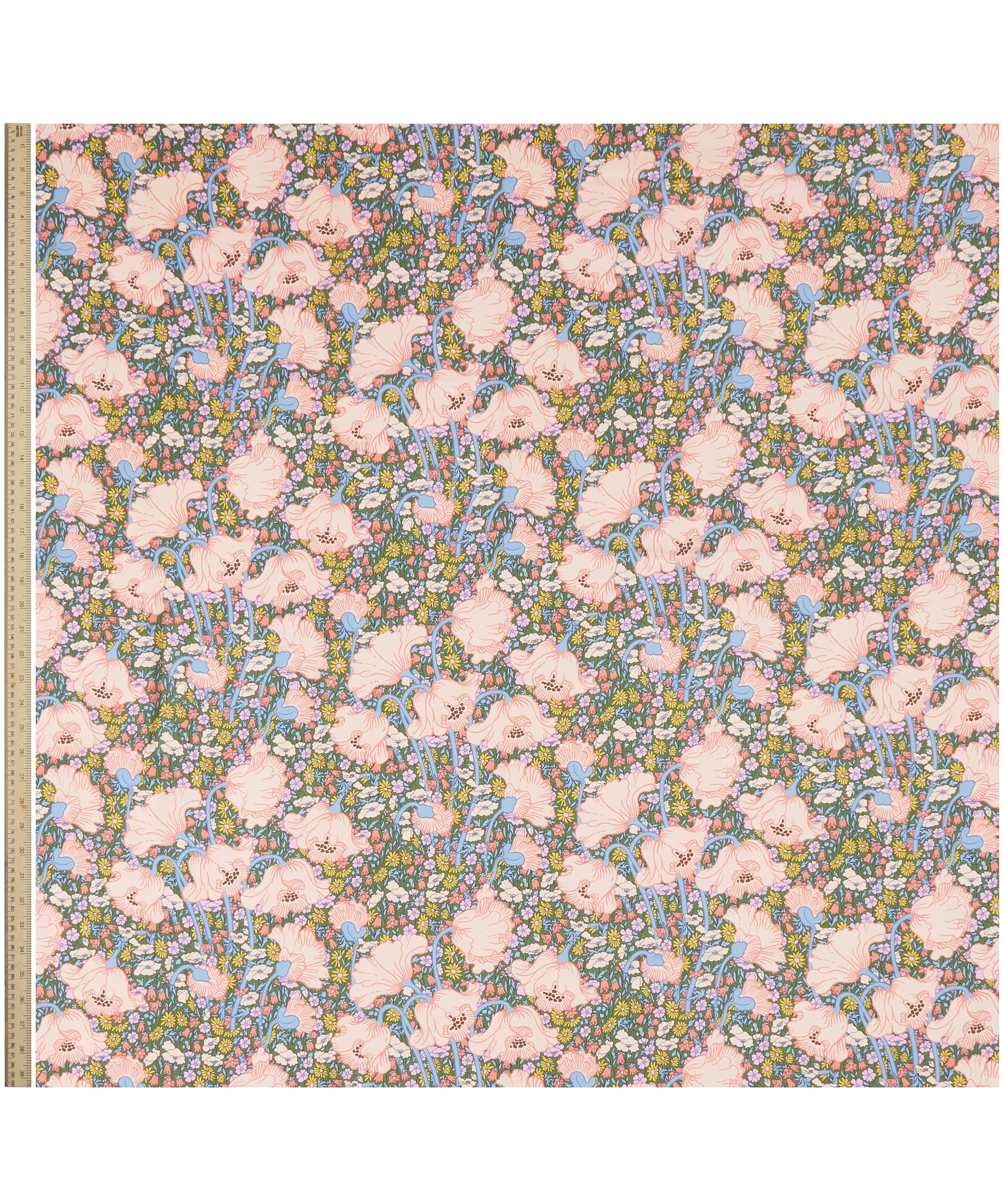 Liberty Fabrics - Clementina Poppy Silk Twill image number 1